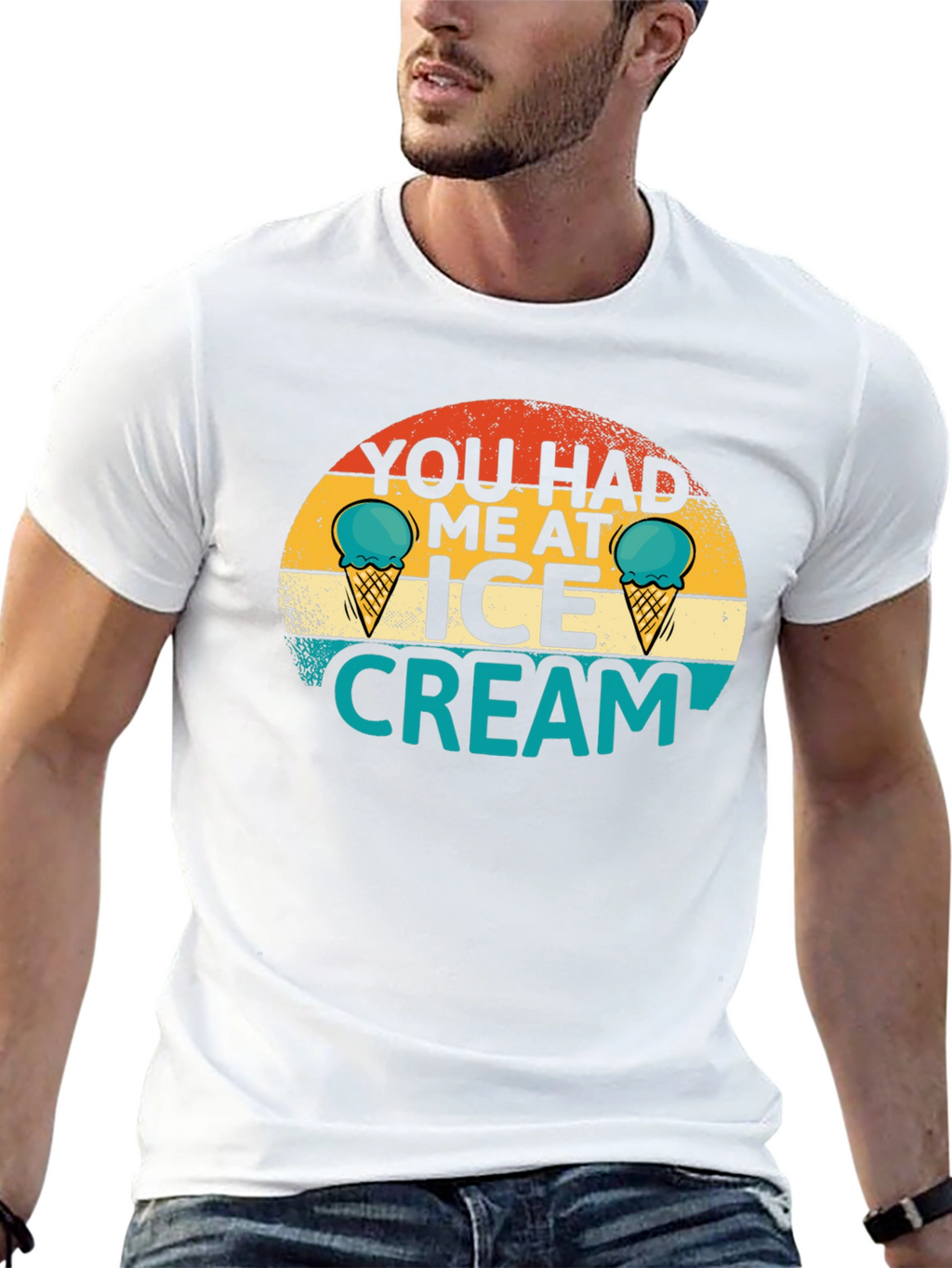 You Had Me at Ice Cream Graphic Tee