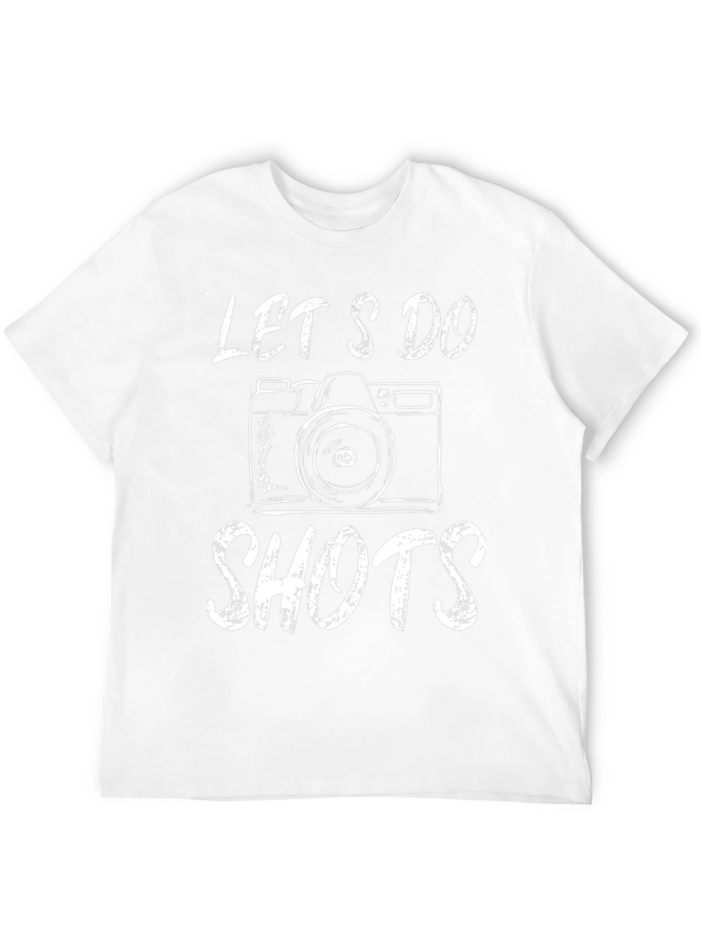 Lets Do Shots Camera Graphic T-Shirt