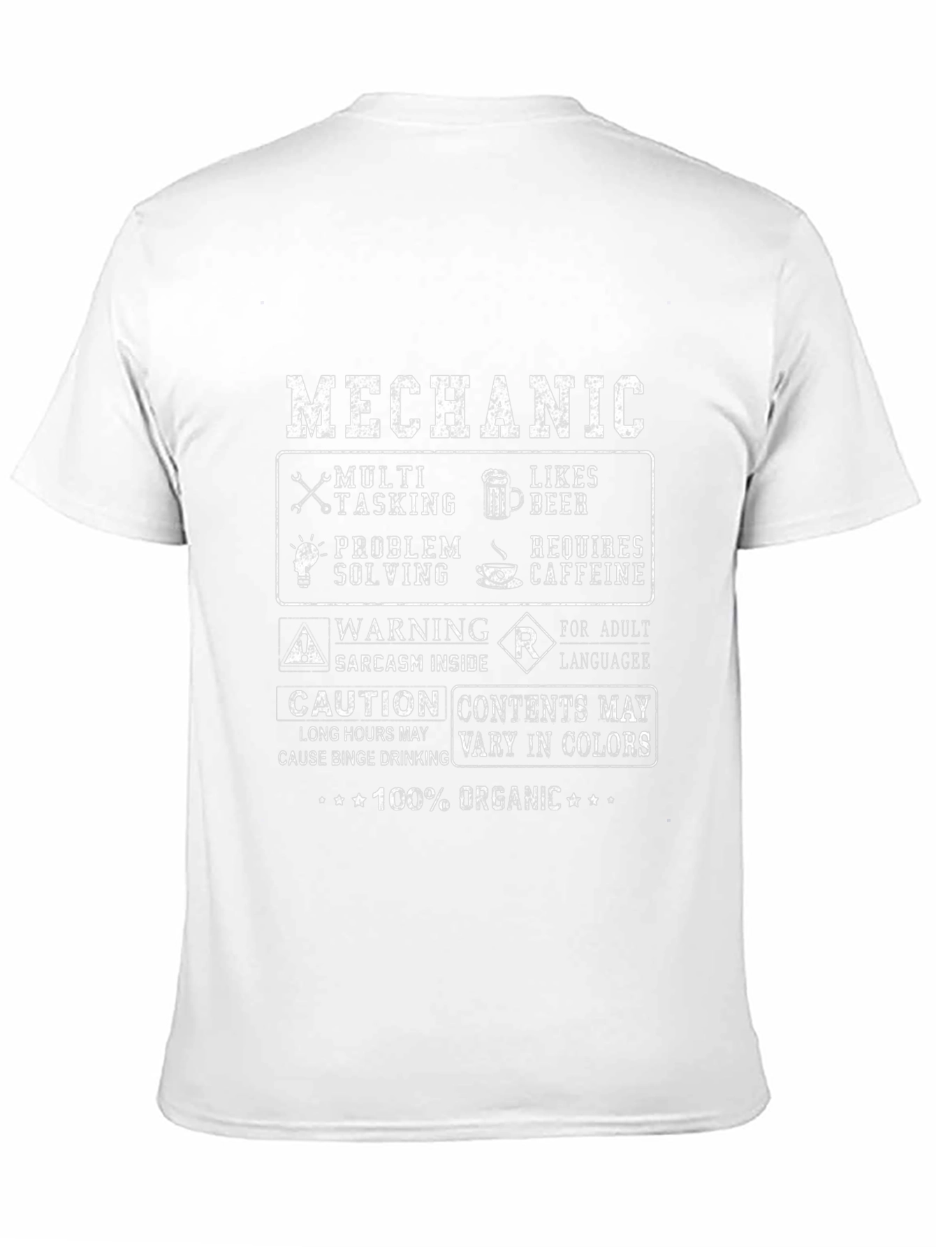 Mechanic Organic Cotton Graphic Tee