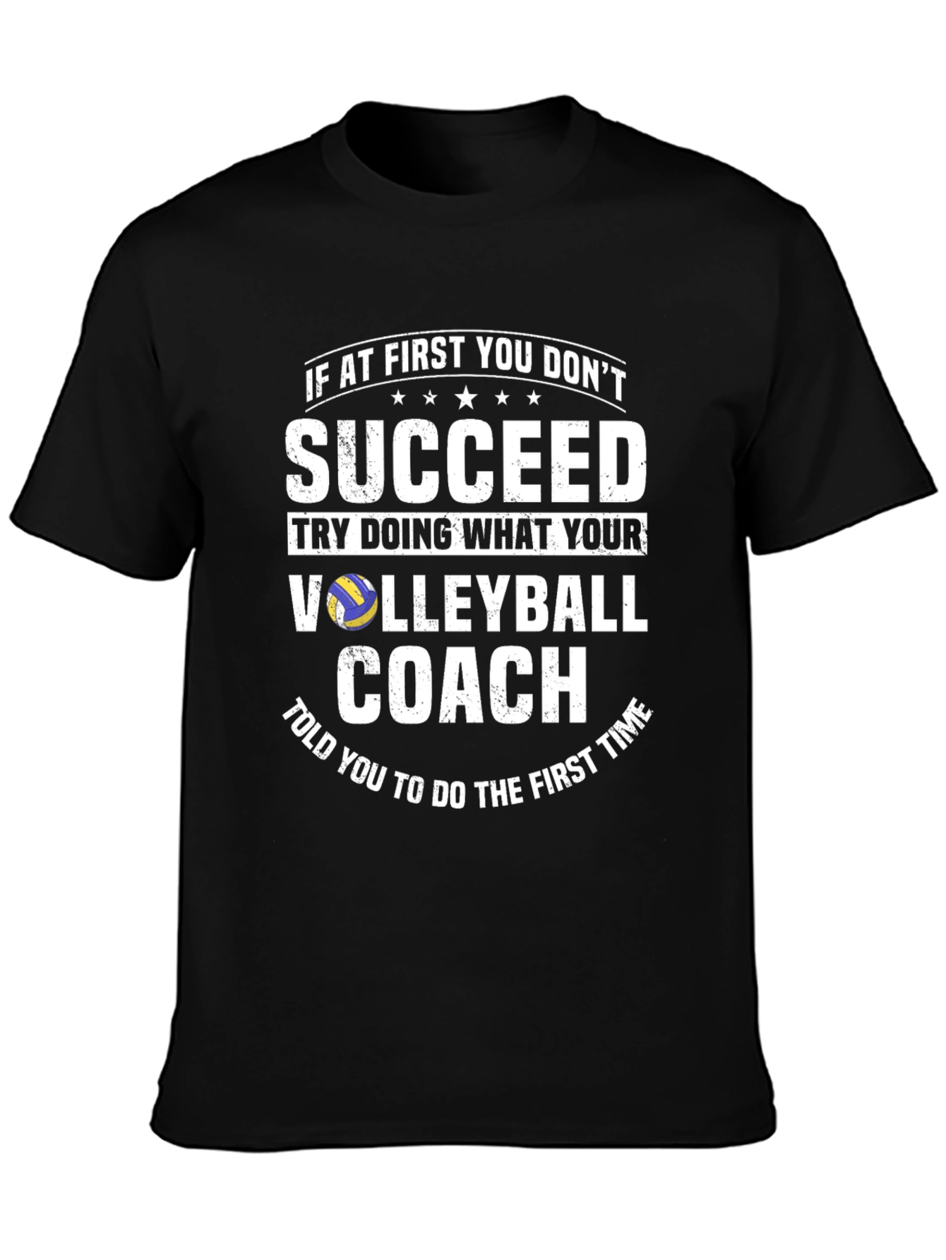 Volleyball Coach T-Shirt - Funny Team Sports Tee