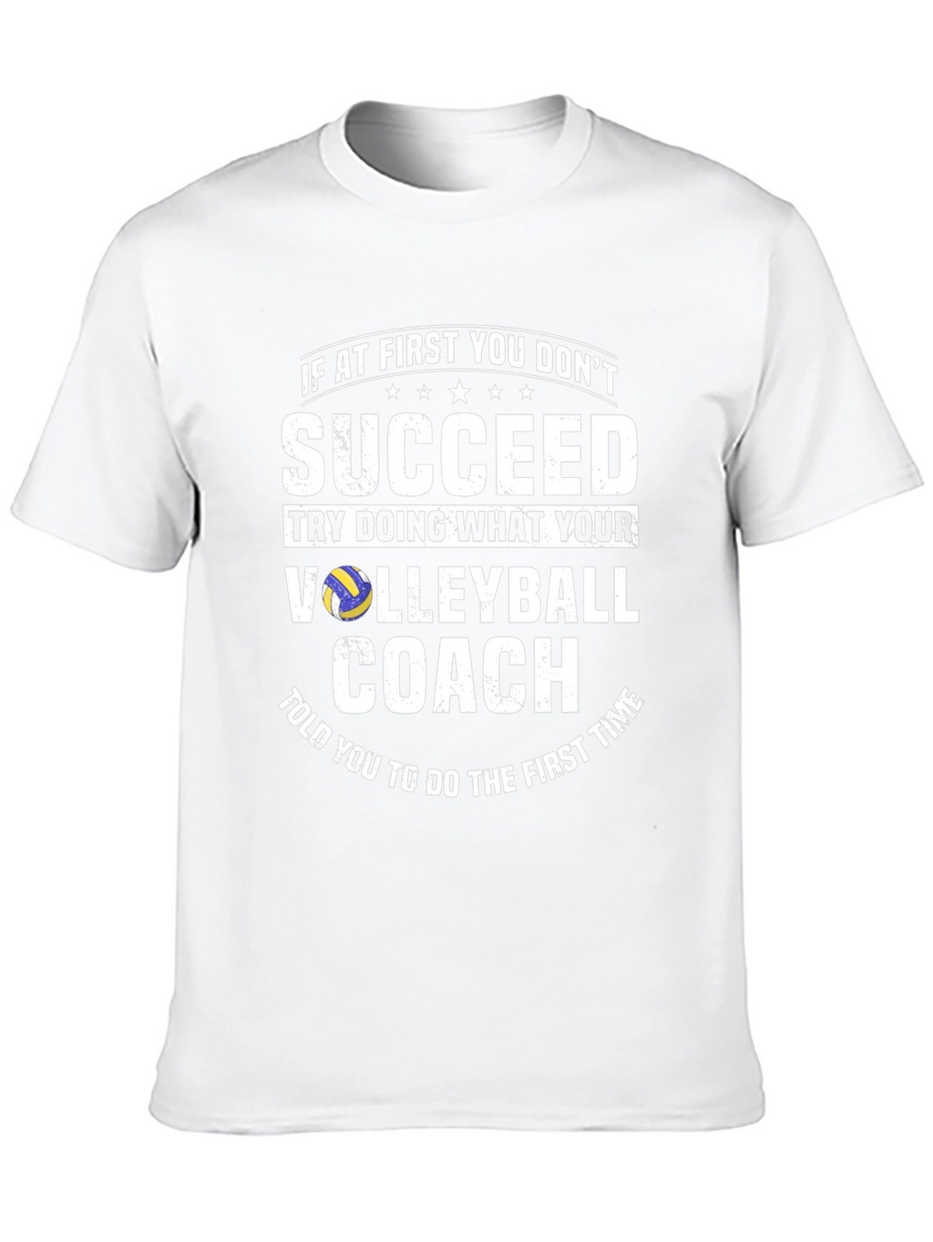 Volleyball Coach T-Shirt - Funny Team Sports Tee