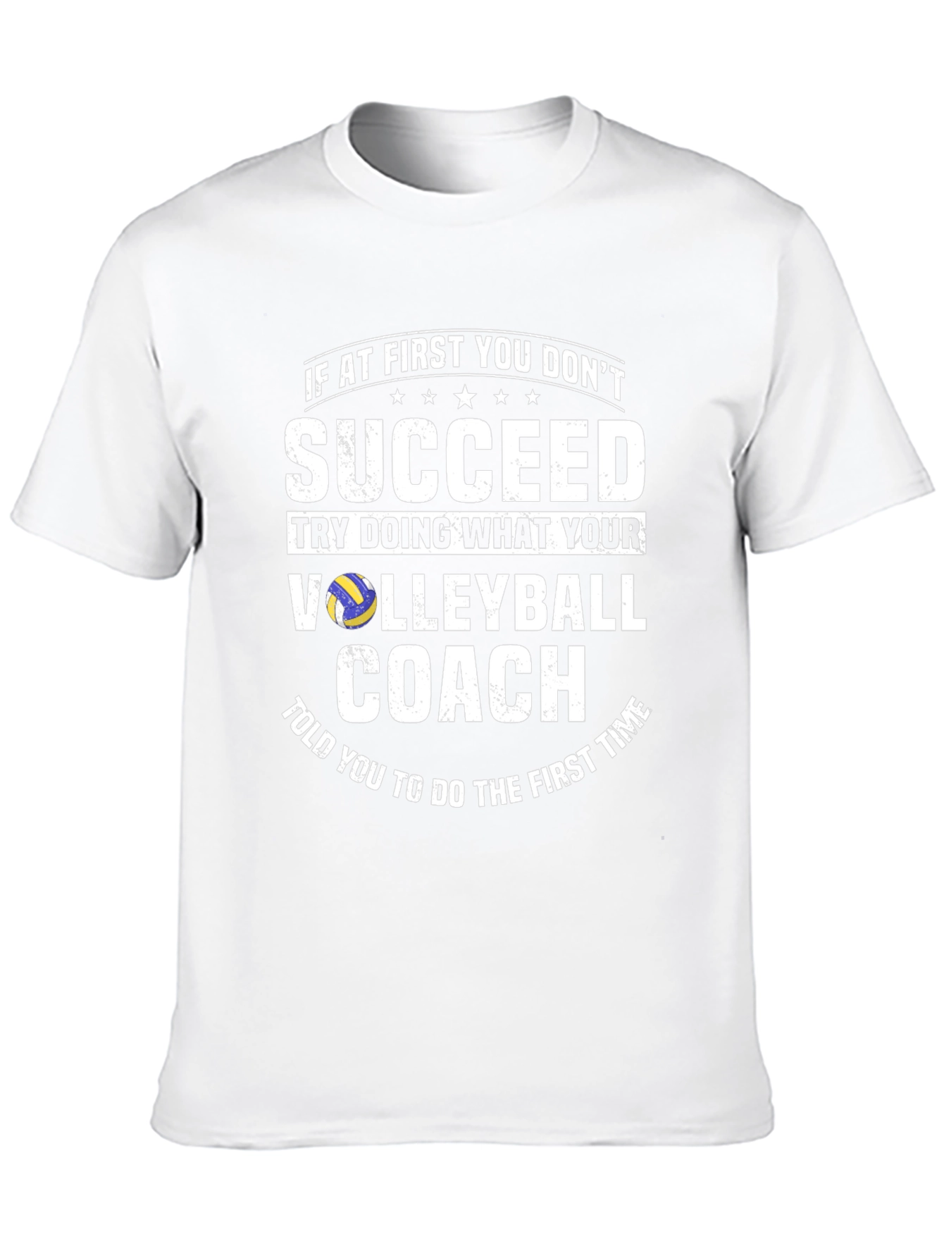 Volleyball Coach T-Shirt - Funny Team Sports Tee