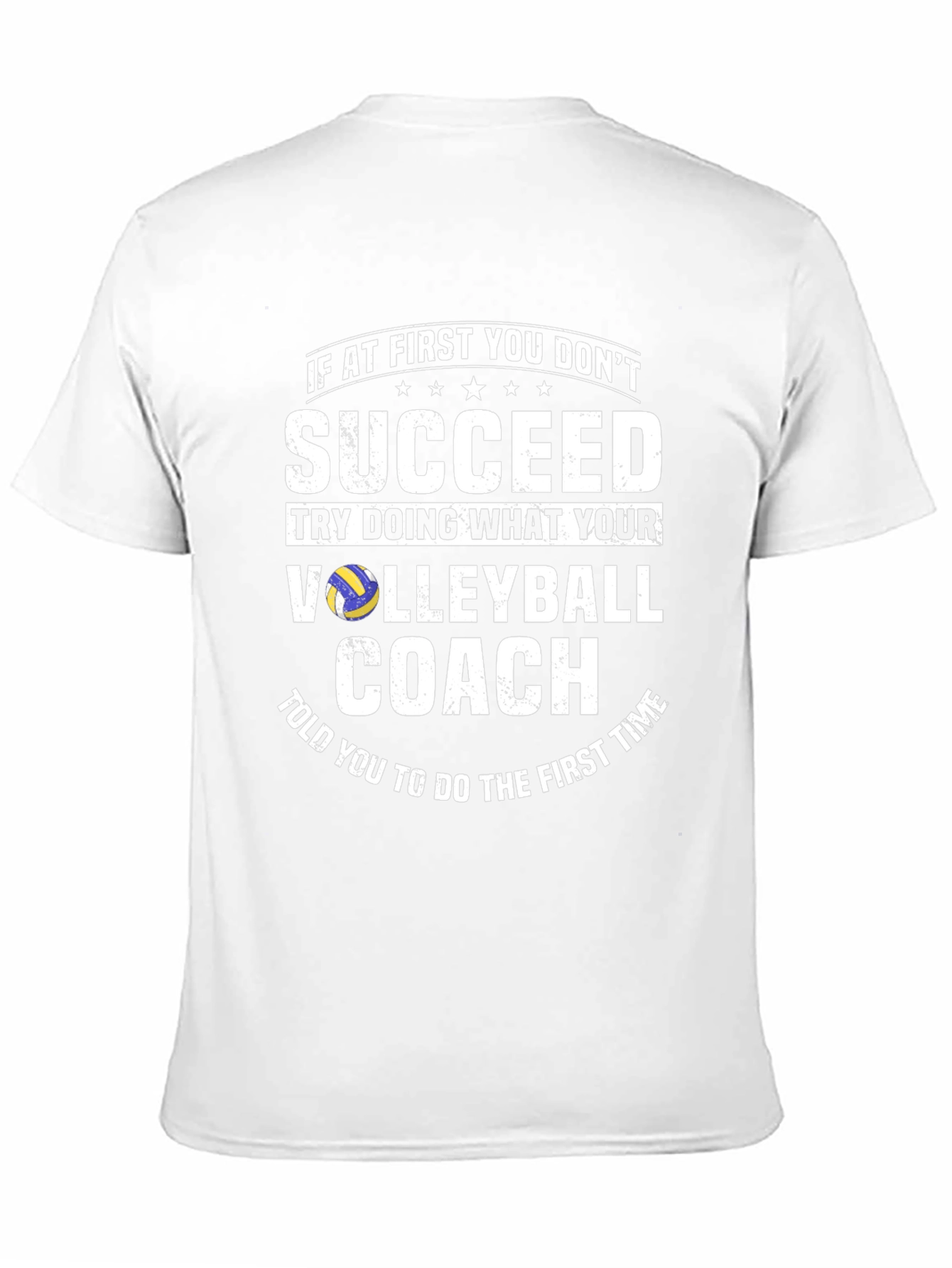 Volleyball Coach T-Shirt - Funny Team Sports Tee
