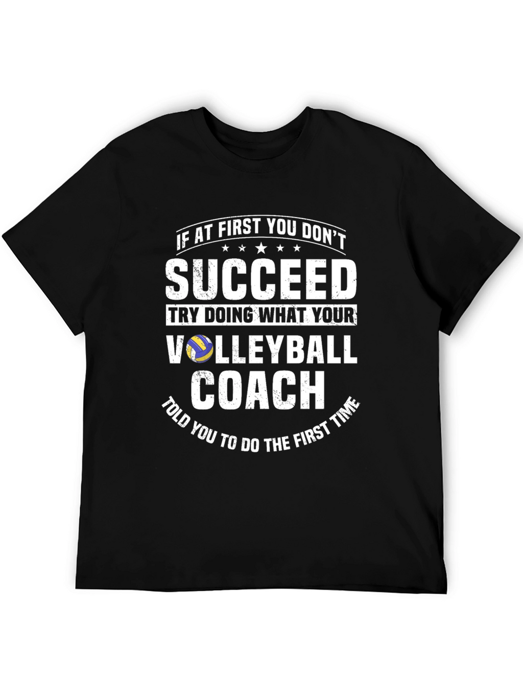 Volleyball Coach T-Shirt - Funny Team Sports Tee