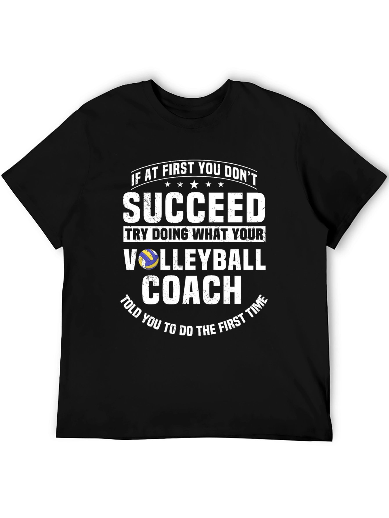 Volleyball Coach T-Shirt - Funny Team Sports Tee