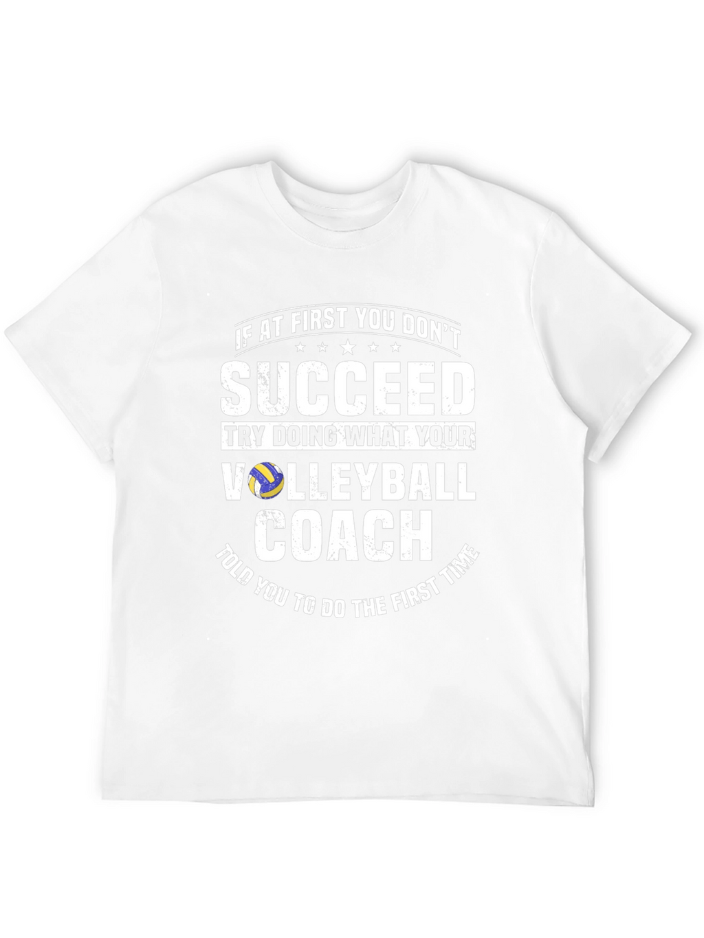 Volleyball Coach T-Shirt - Funny Team Sports Tee