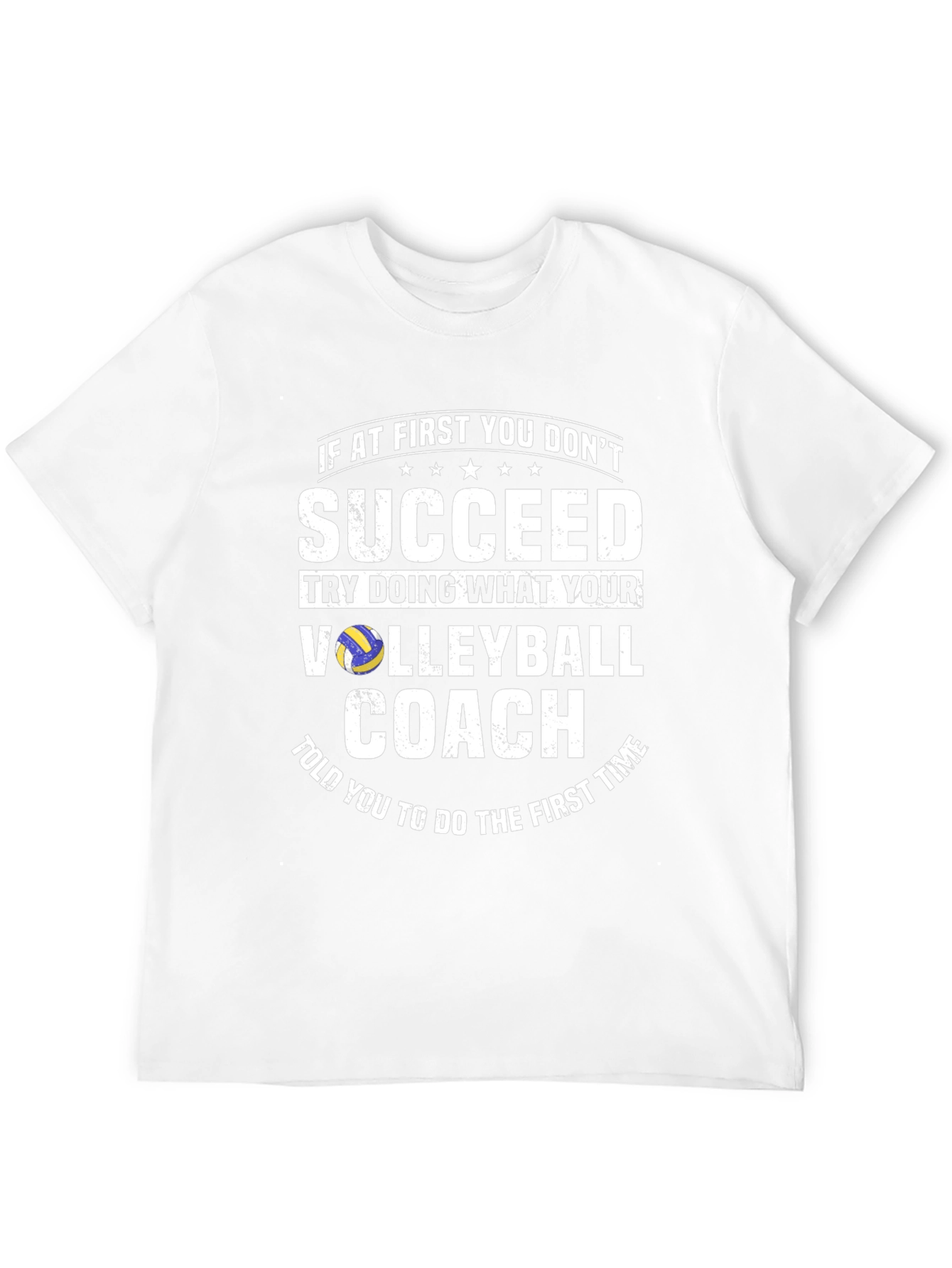 Volleyball Coach T-Shirt - Funny Team Sports Tee