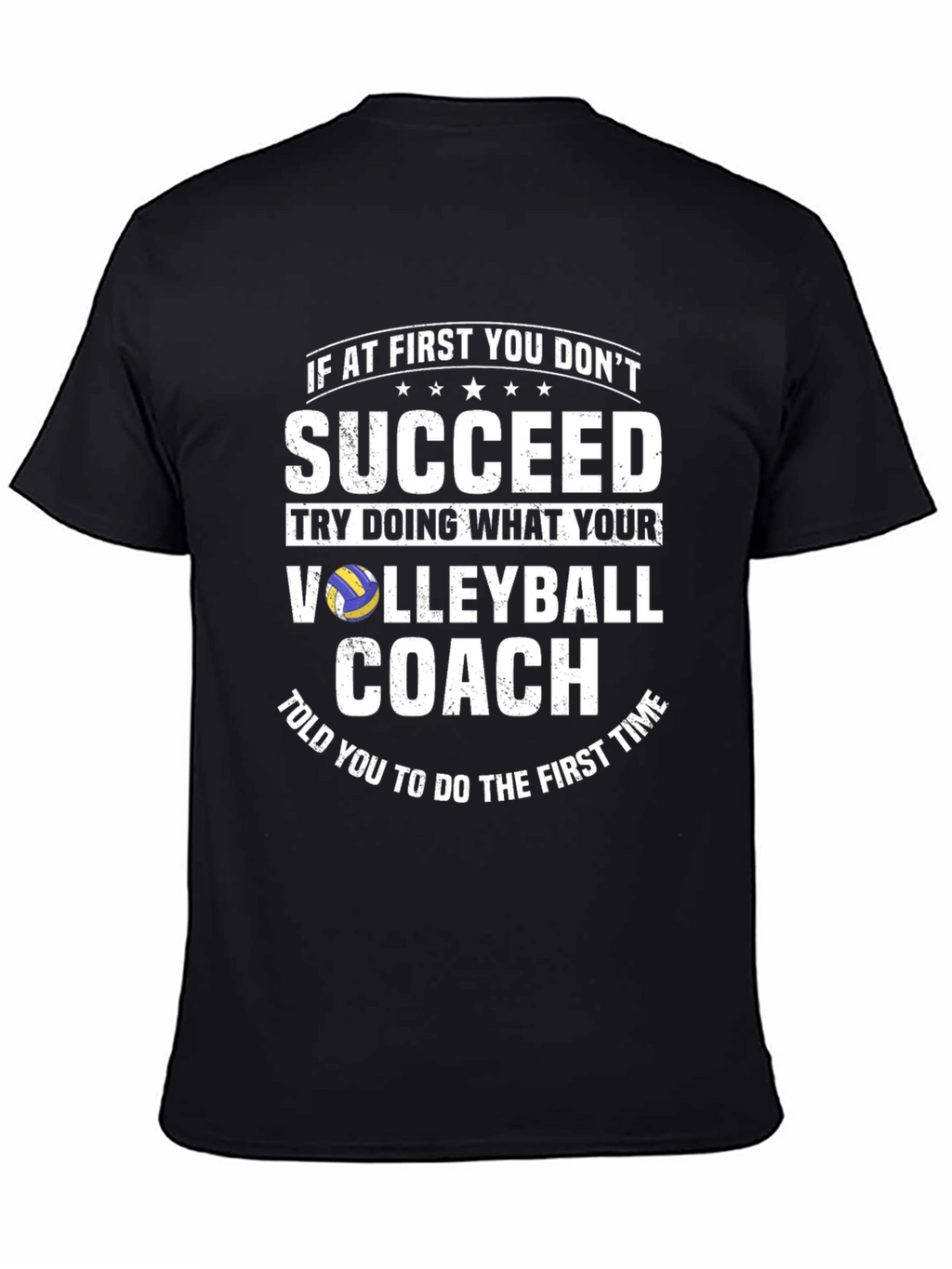 Volleyball Coach T-Shirt - Funny Team Sports Tee