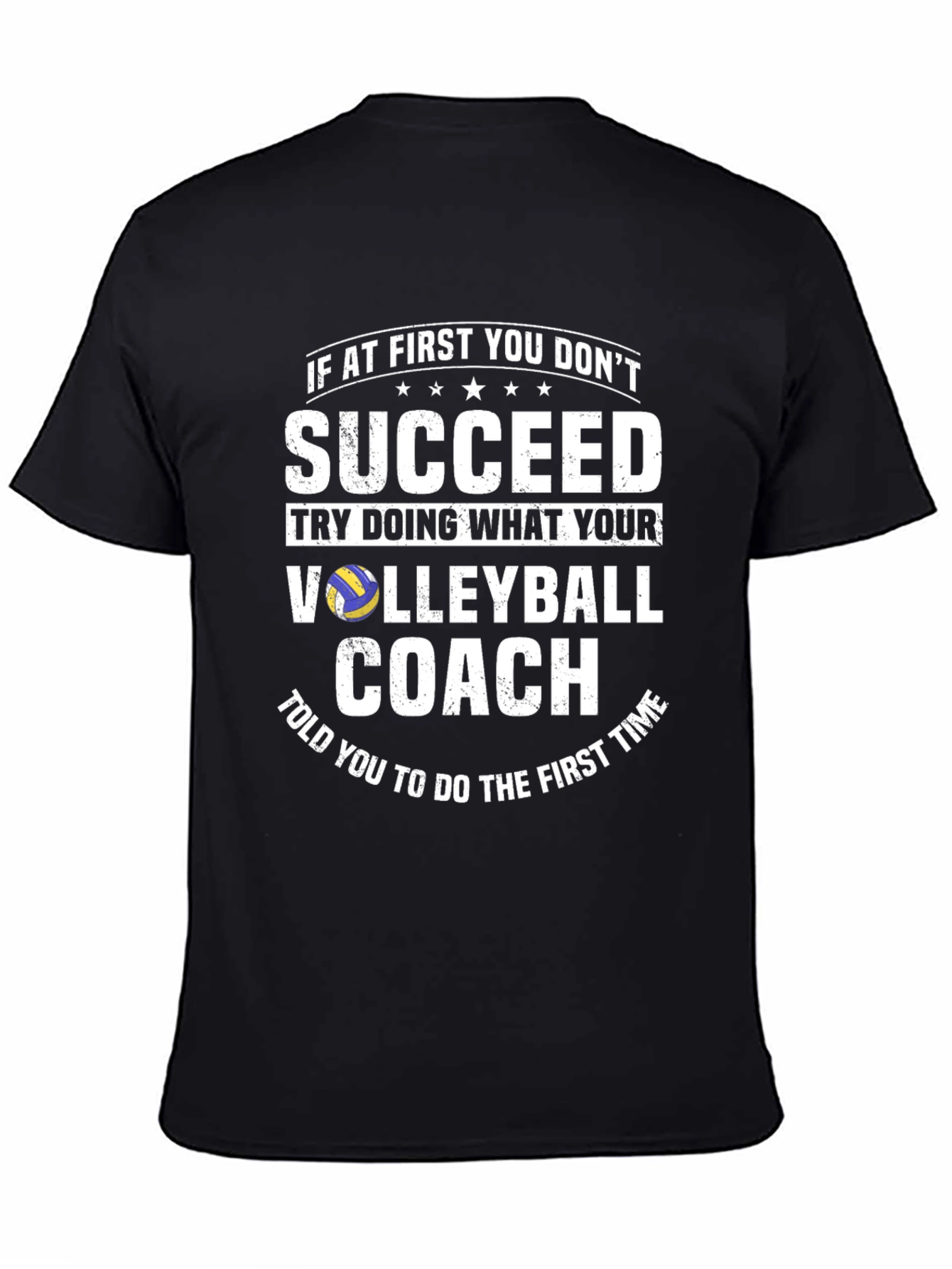 Volleyball Coach T-Shirt - Funny Team Sports Tee