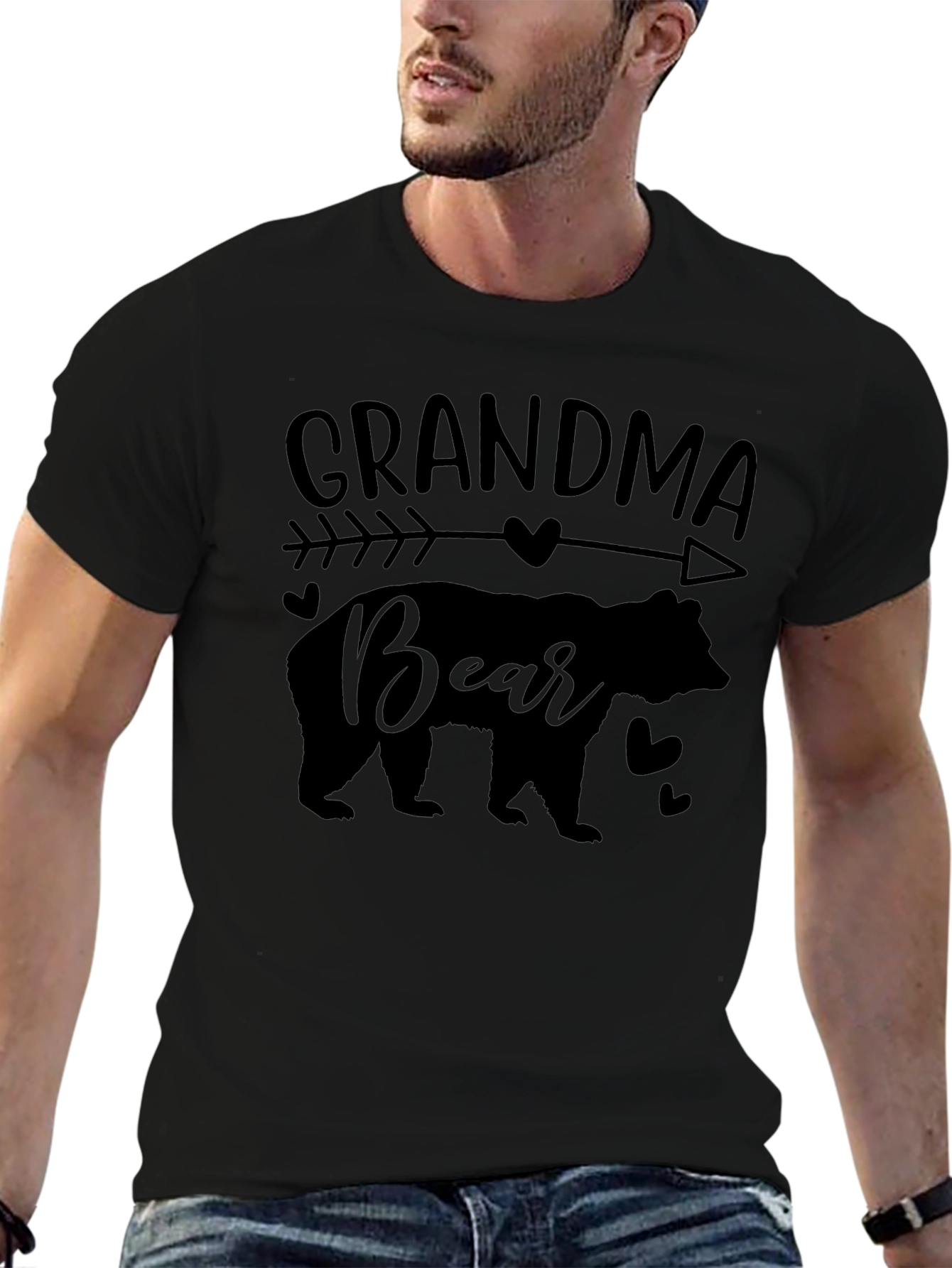 Grandma Bear T-Shirt - Cute Graphic Tee