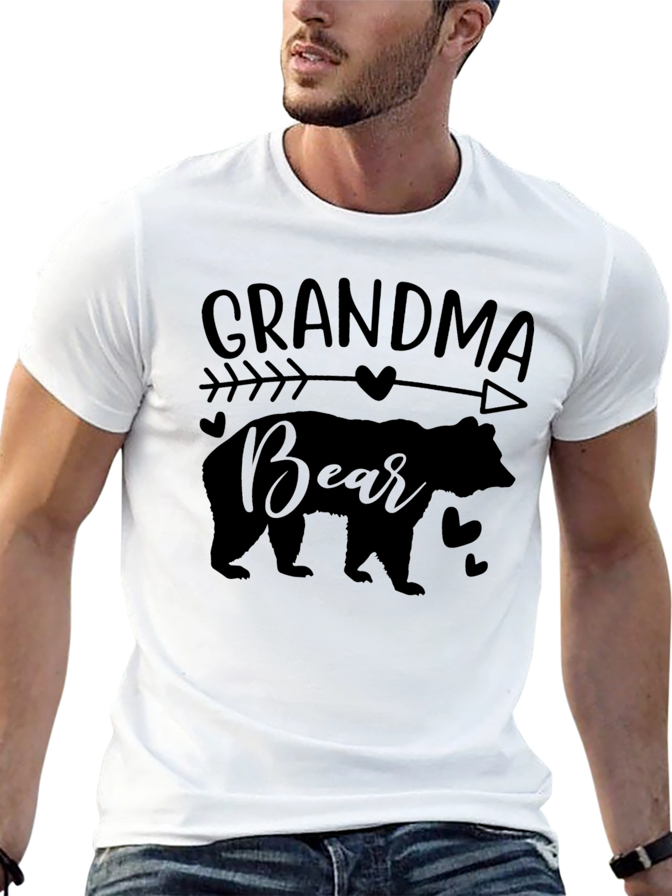 Grandma Bear T-Shirt - Cute Graphic Tee