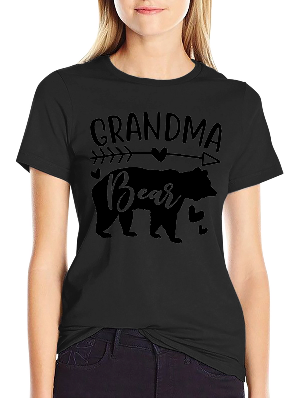 Grandma Bear T-Shirt - Cute Graphic Tee