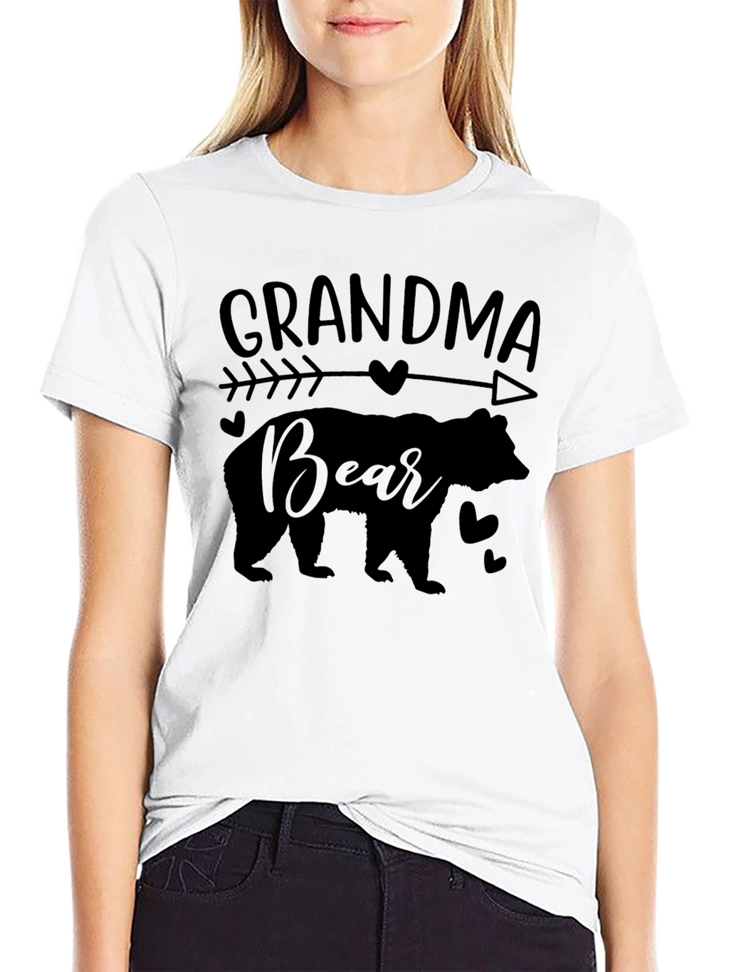 Grandma Bear T-Shirt - Cute Graphic Tee