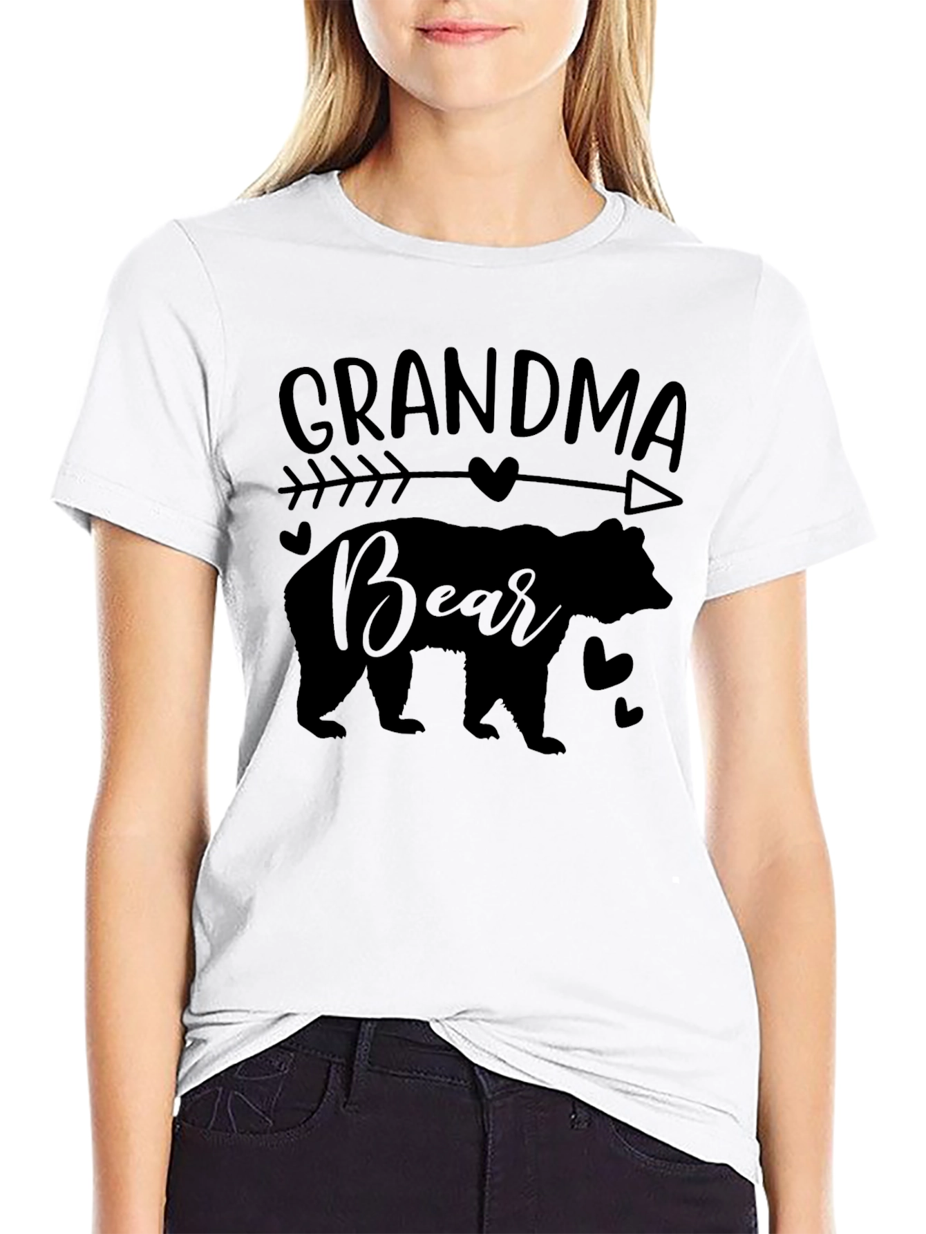 Grandma Bear T-Shirt - Cute Graphic Tee