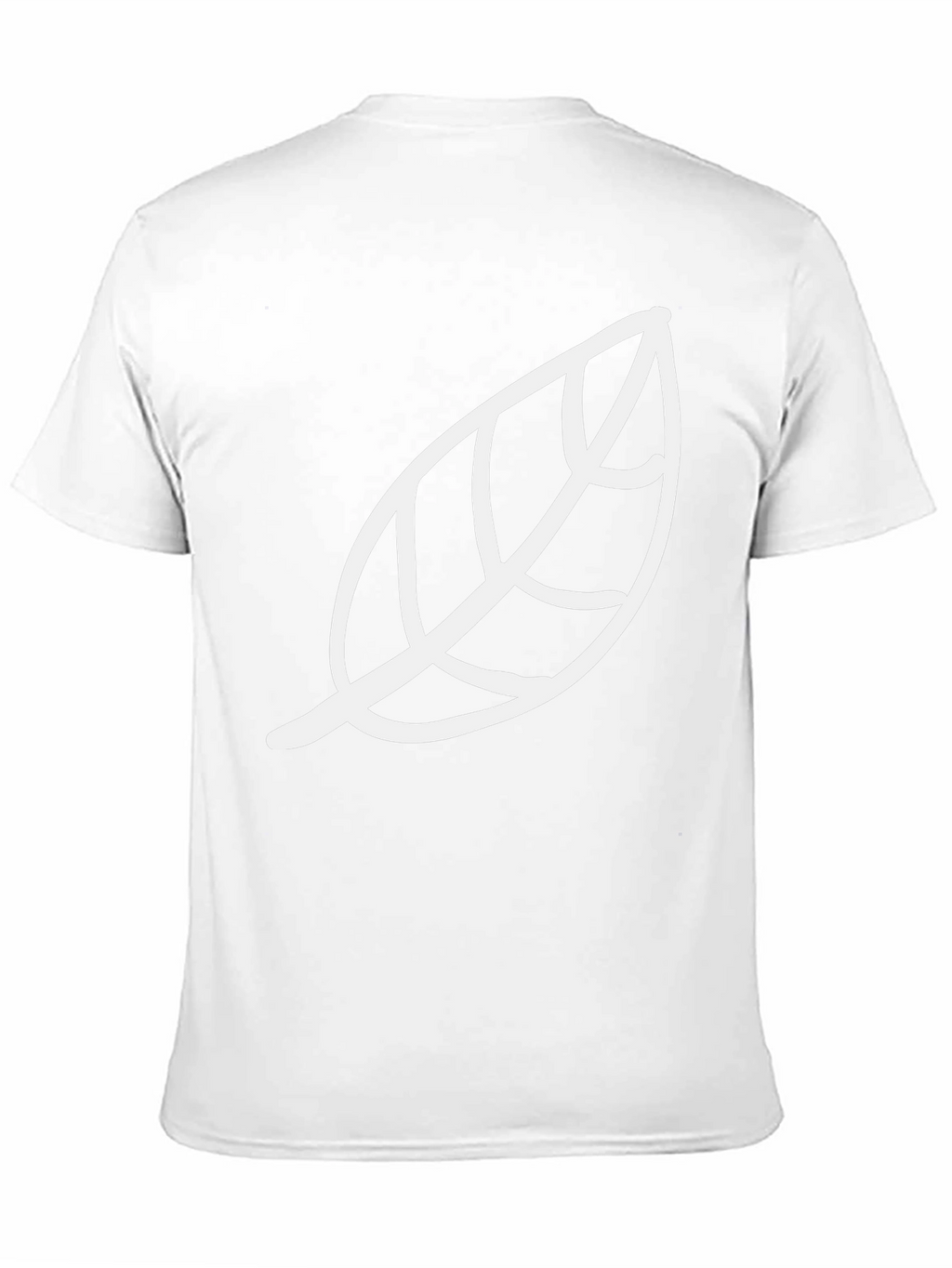 Leaf Graphic Black T-Shirt - Casual Style