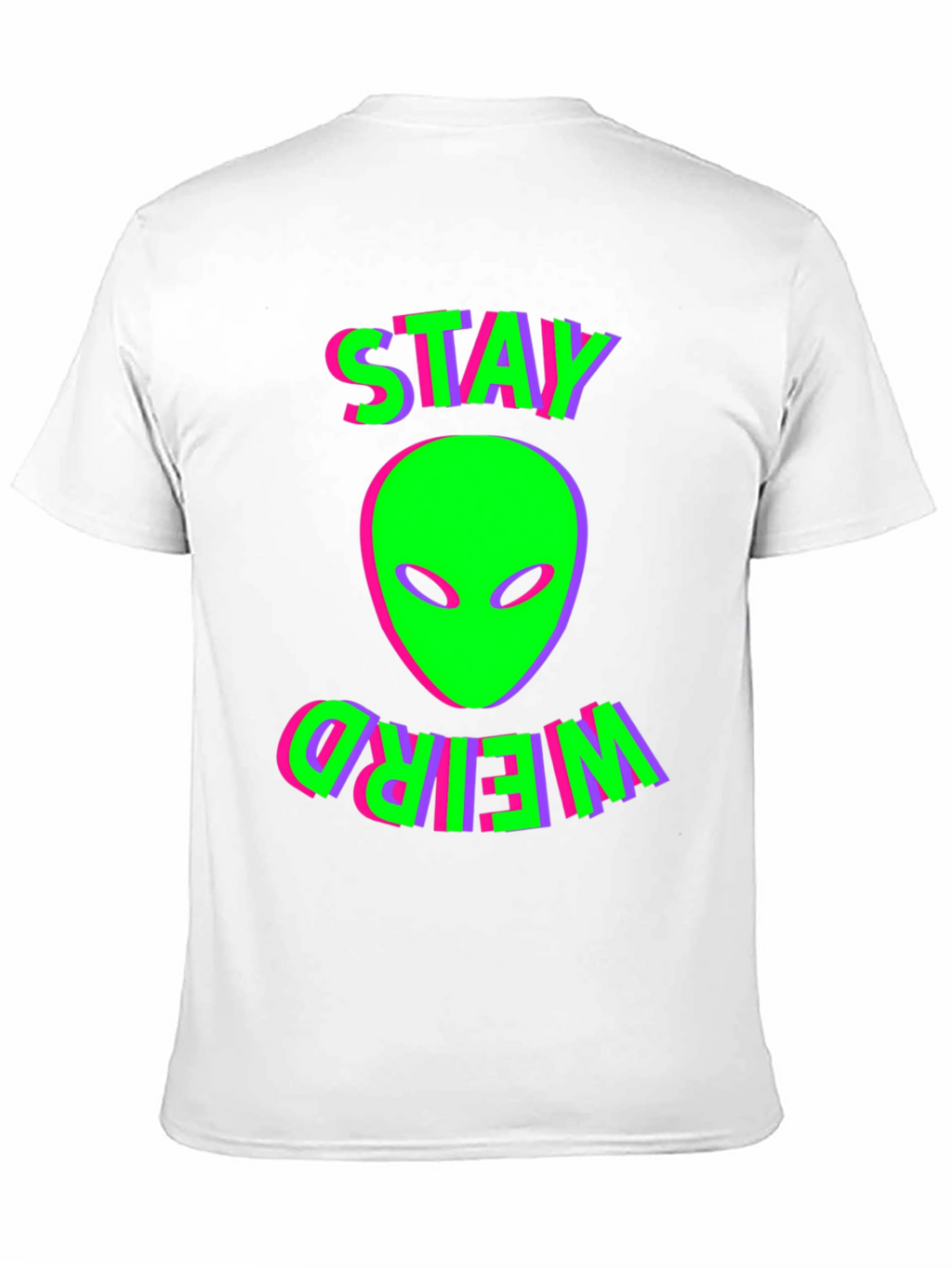 Stay Weird Alien Graphic Tee