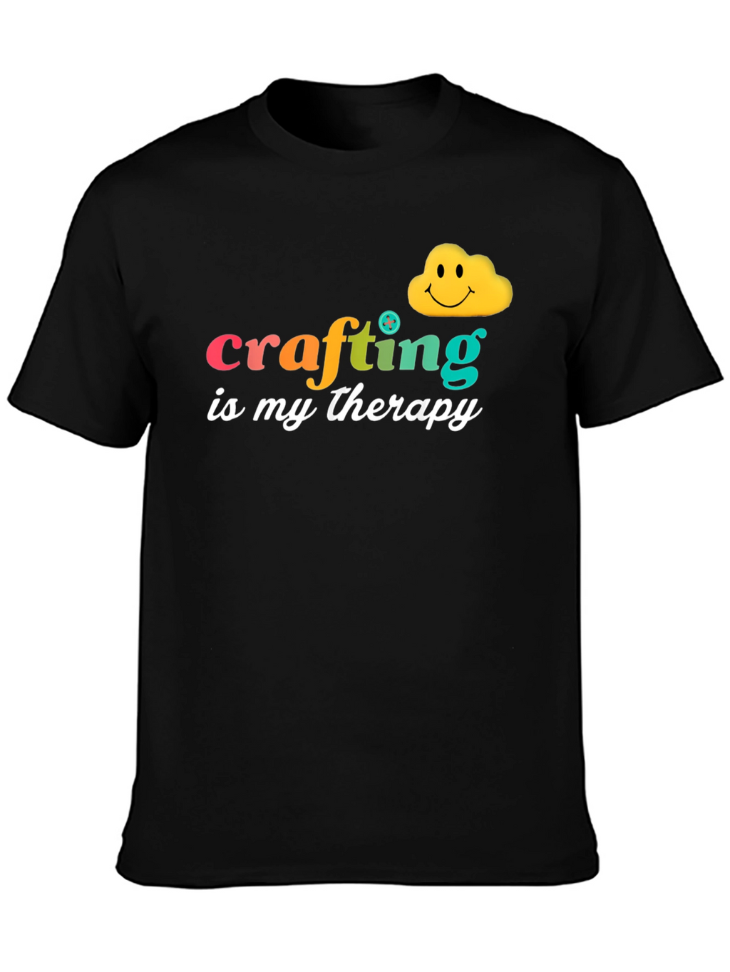 Crafting is My Therapy Graphic Tee