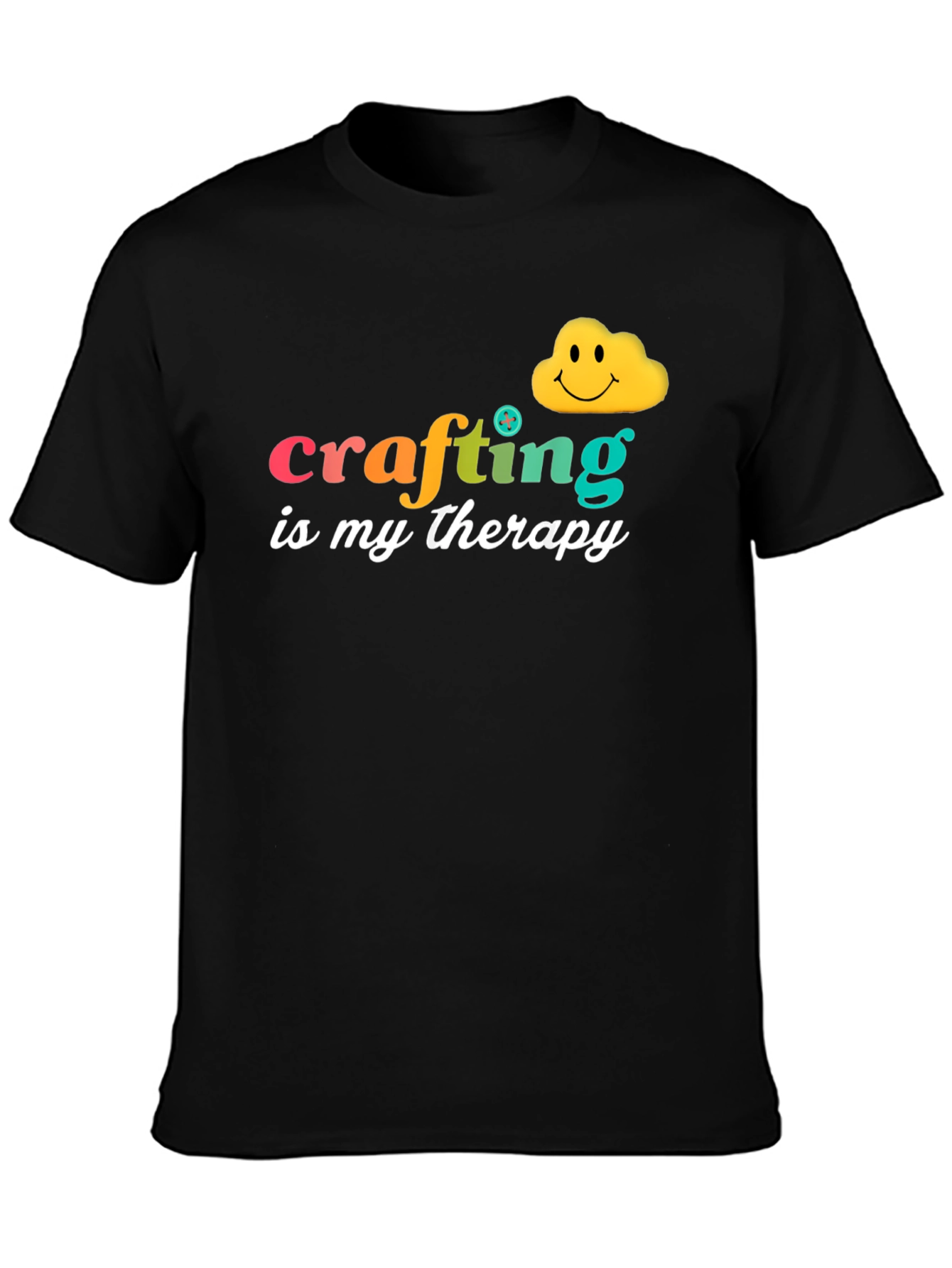 Crafting is My Therapy Graphic Tee