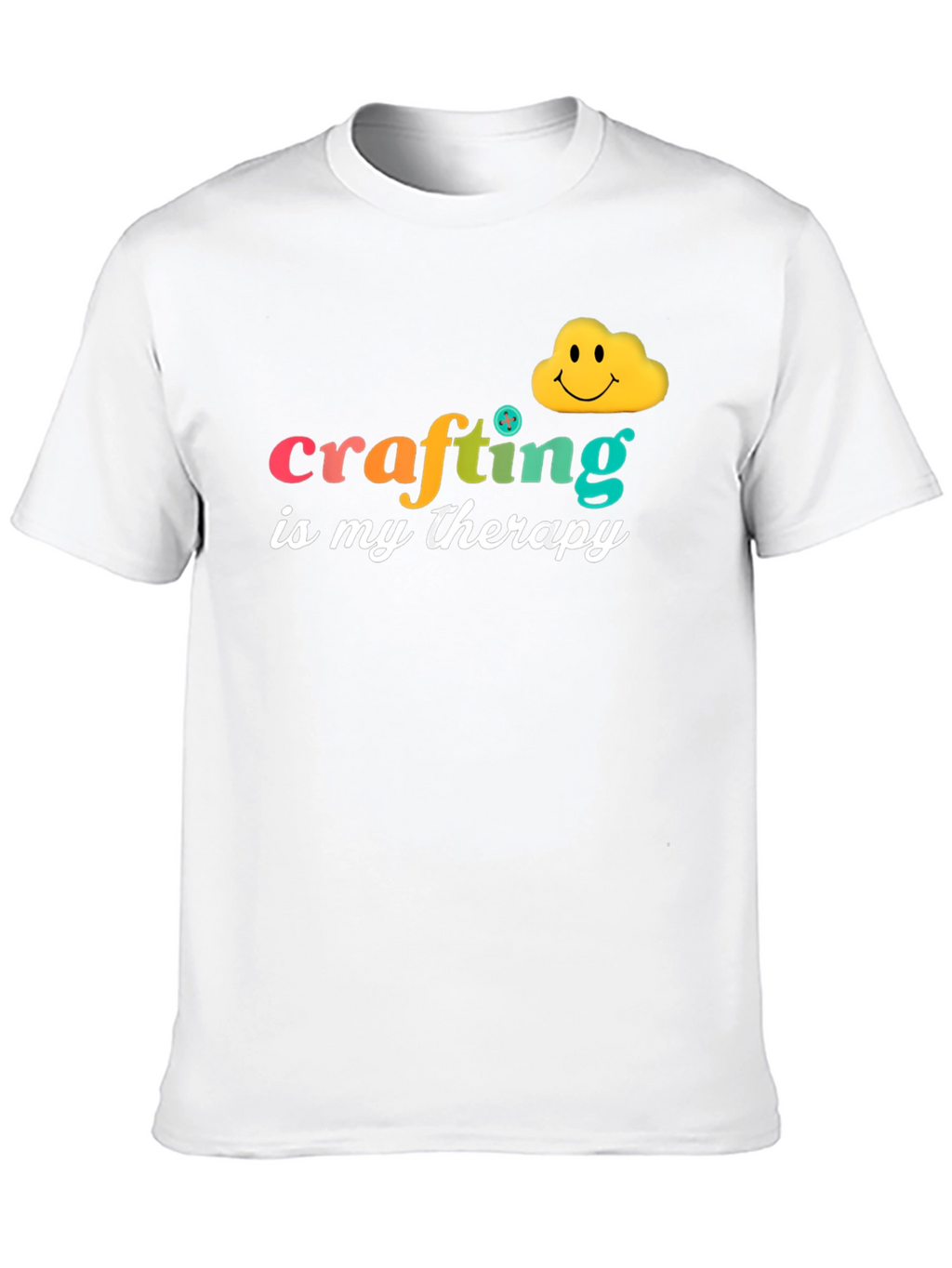 Crafting is My Therapy Graphic Tee