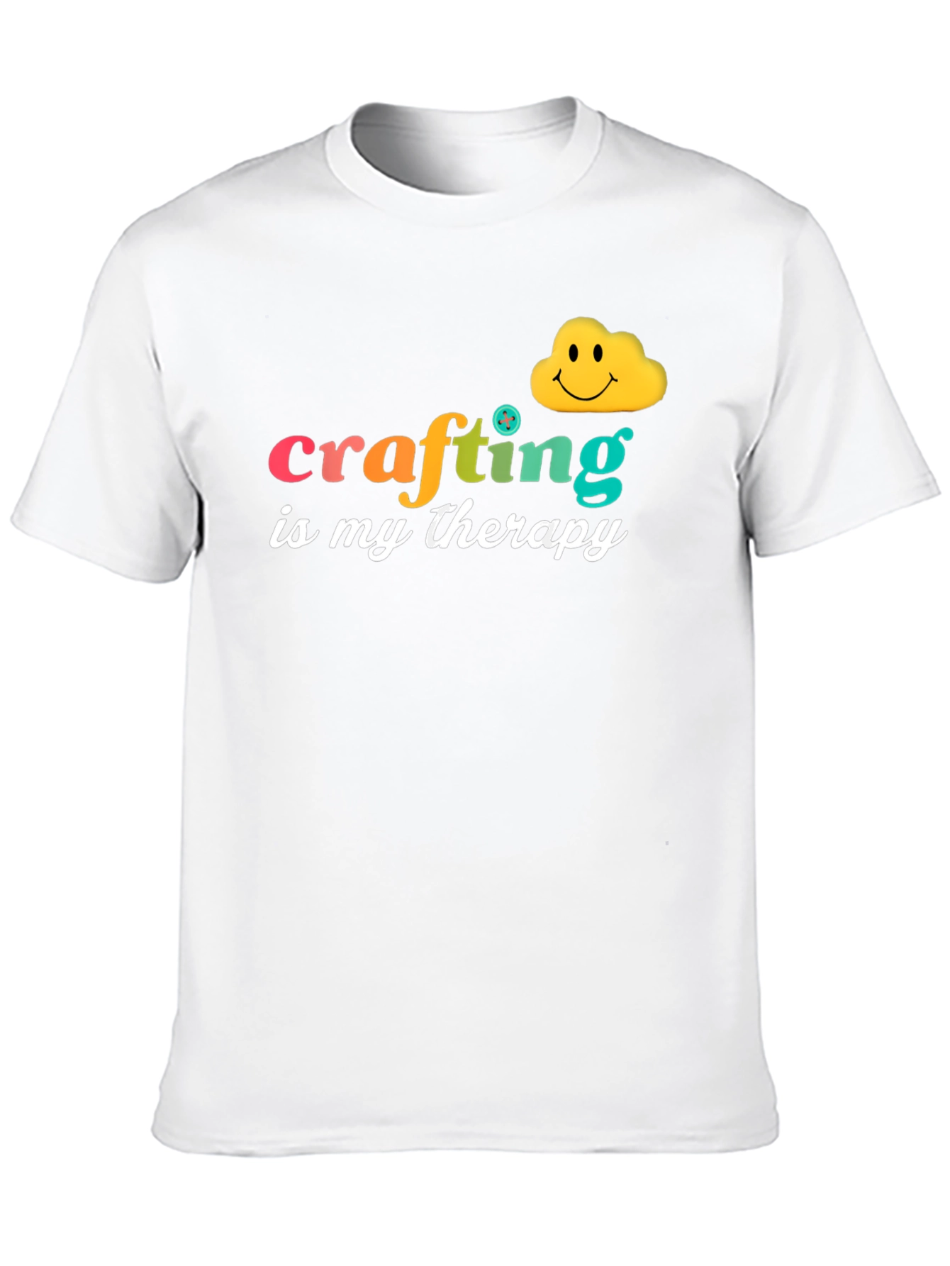 Crafting is My Therapy Graphic Tee