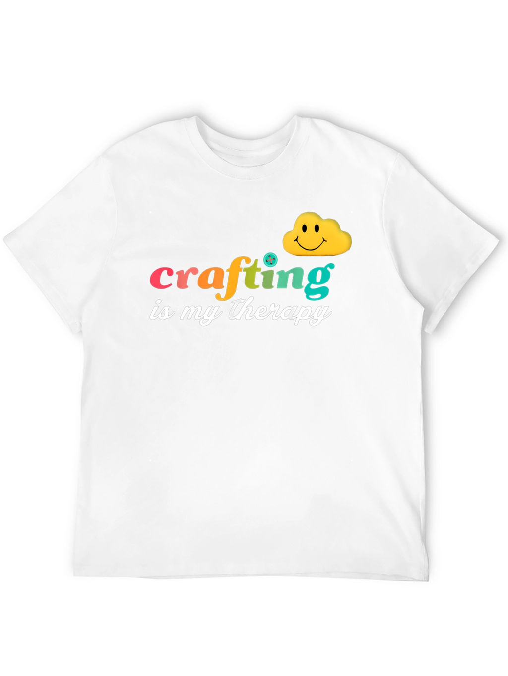Crafting is My Therapy Graphic Tee