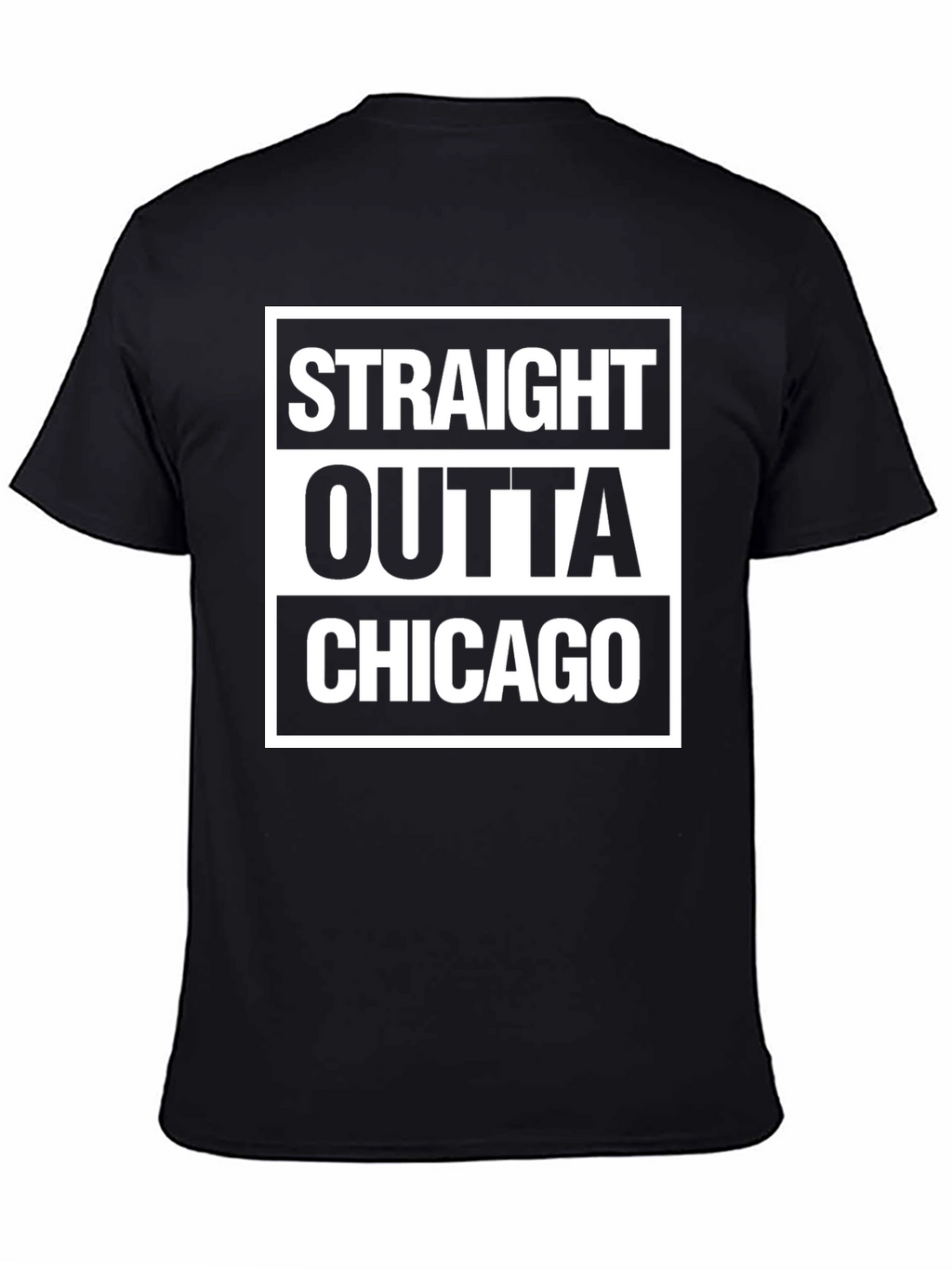 Straight Outta Chicago Graphic T-Shirt