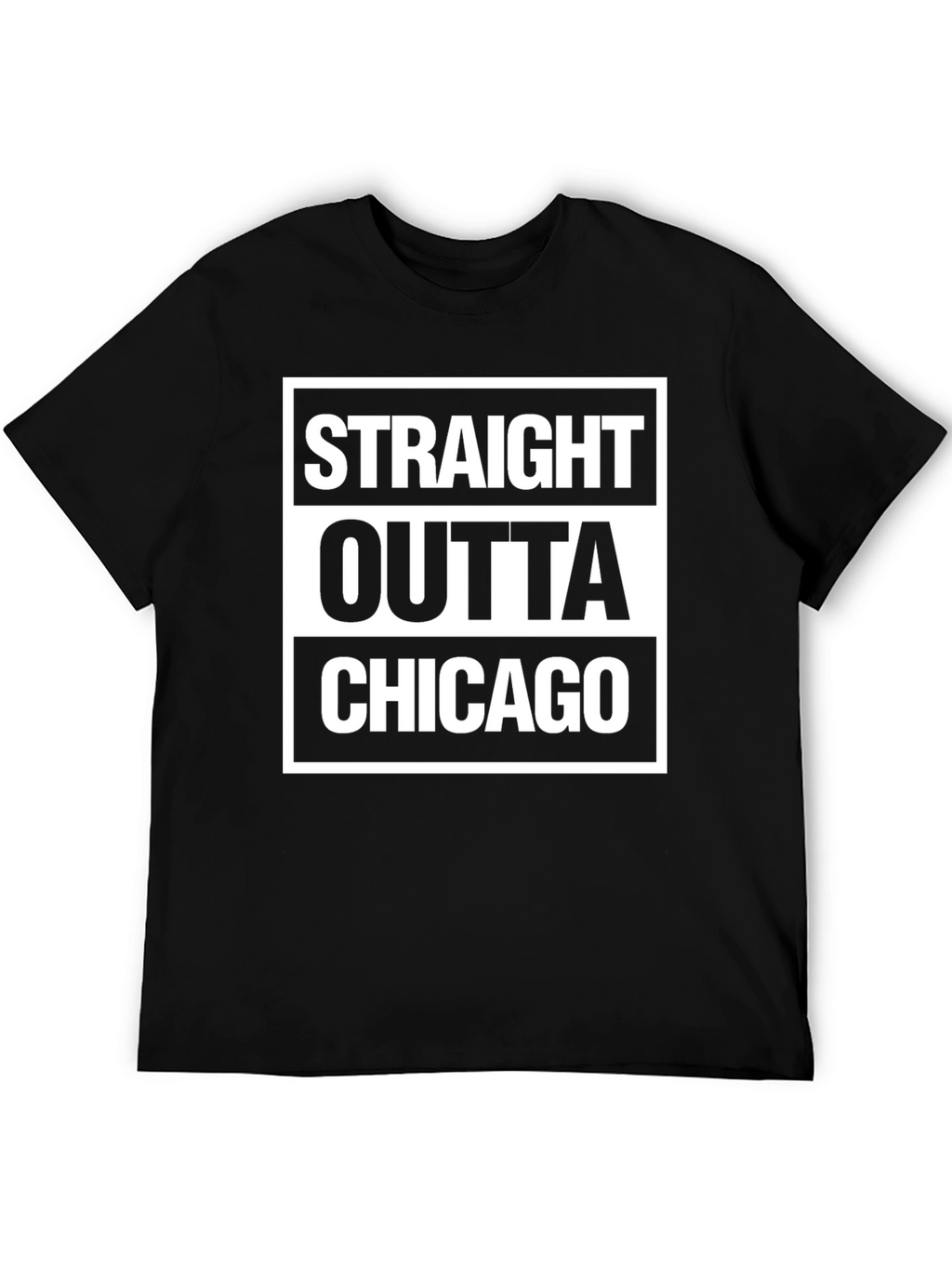 Straight Outta Chicago Graphic T-Shirt