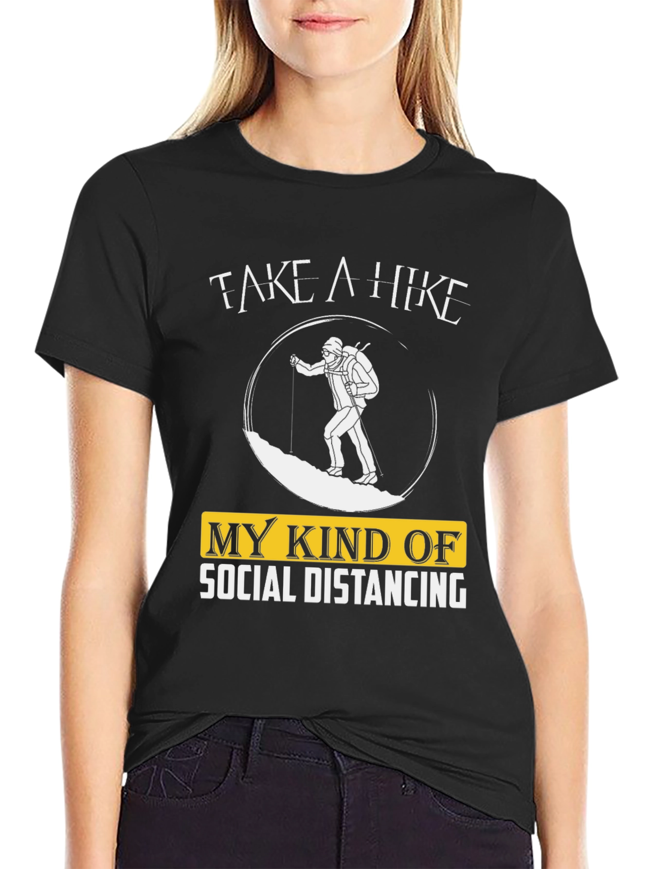 Hiker Social Distancing T-Shirt