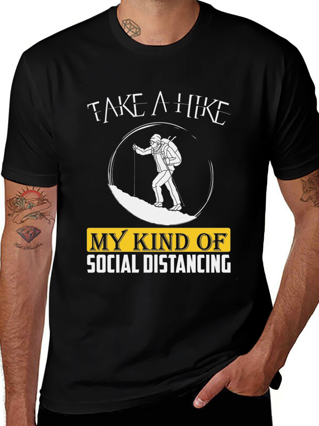 Hiker Social Distancing T-Shirt