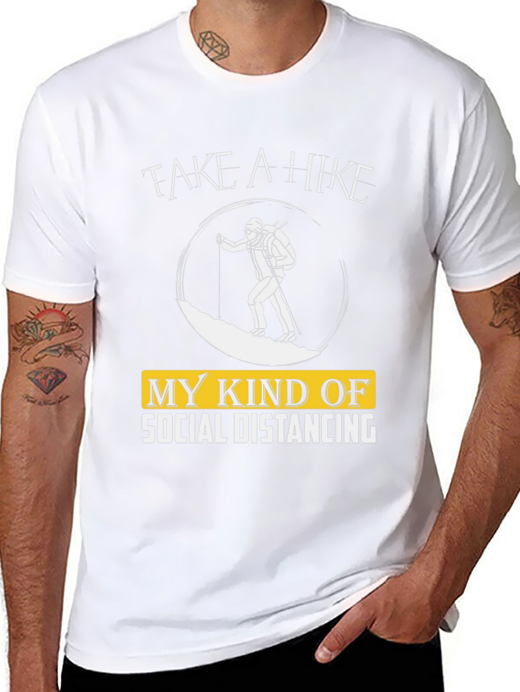 Hiker Social Distancing T-Shirt