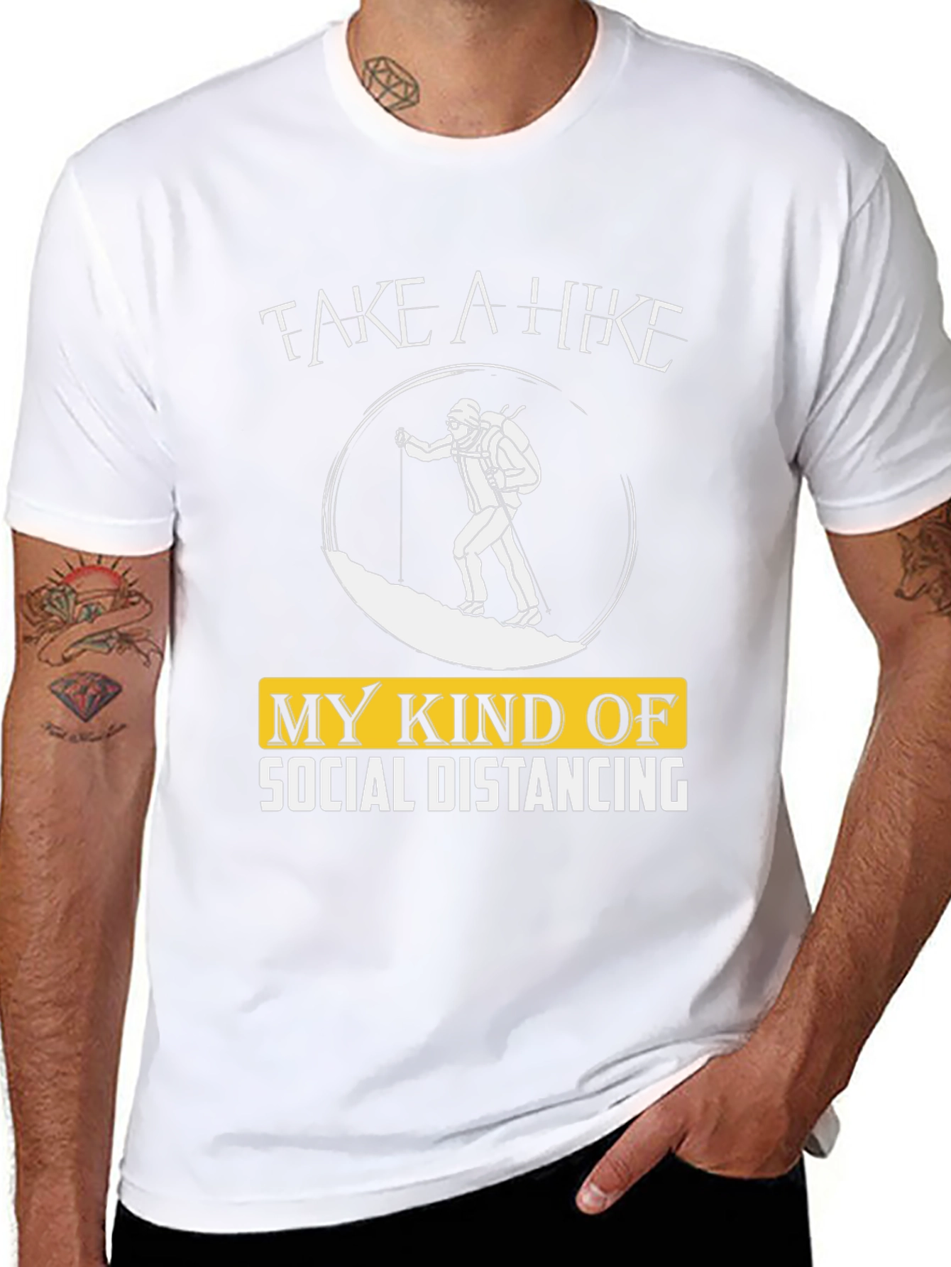 Hiker Social Distancing T-Shirt