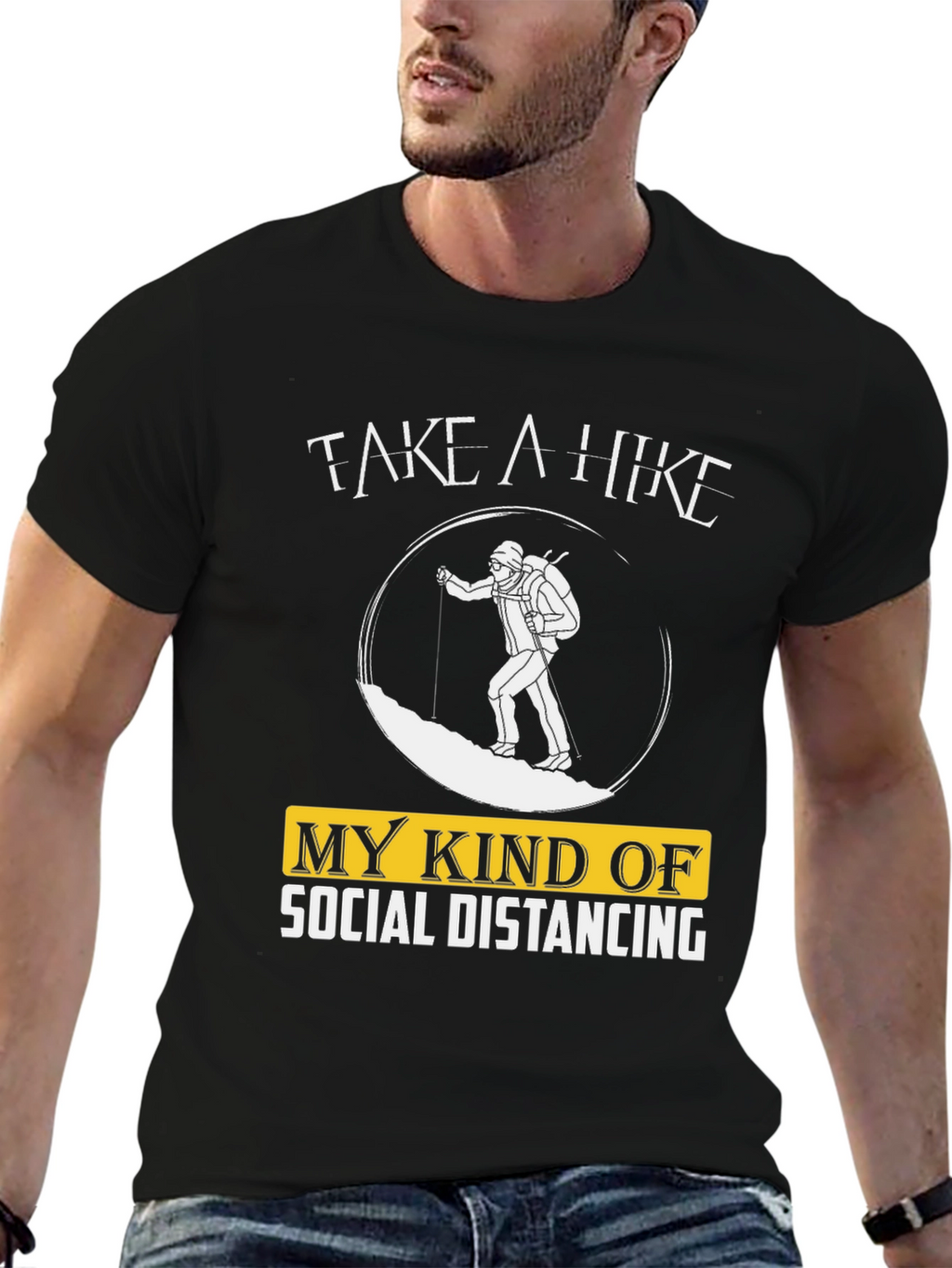 Hiker Social Distancing T-Shirt