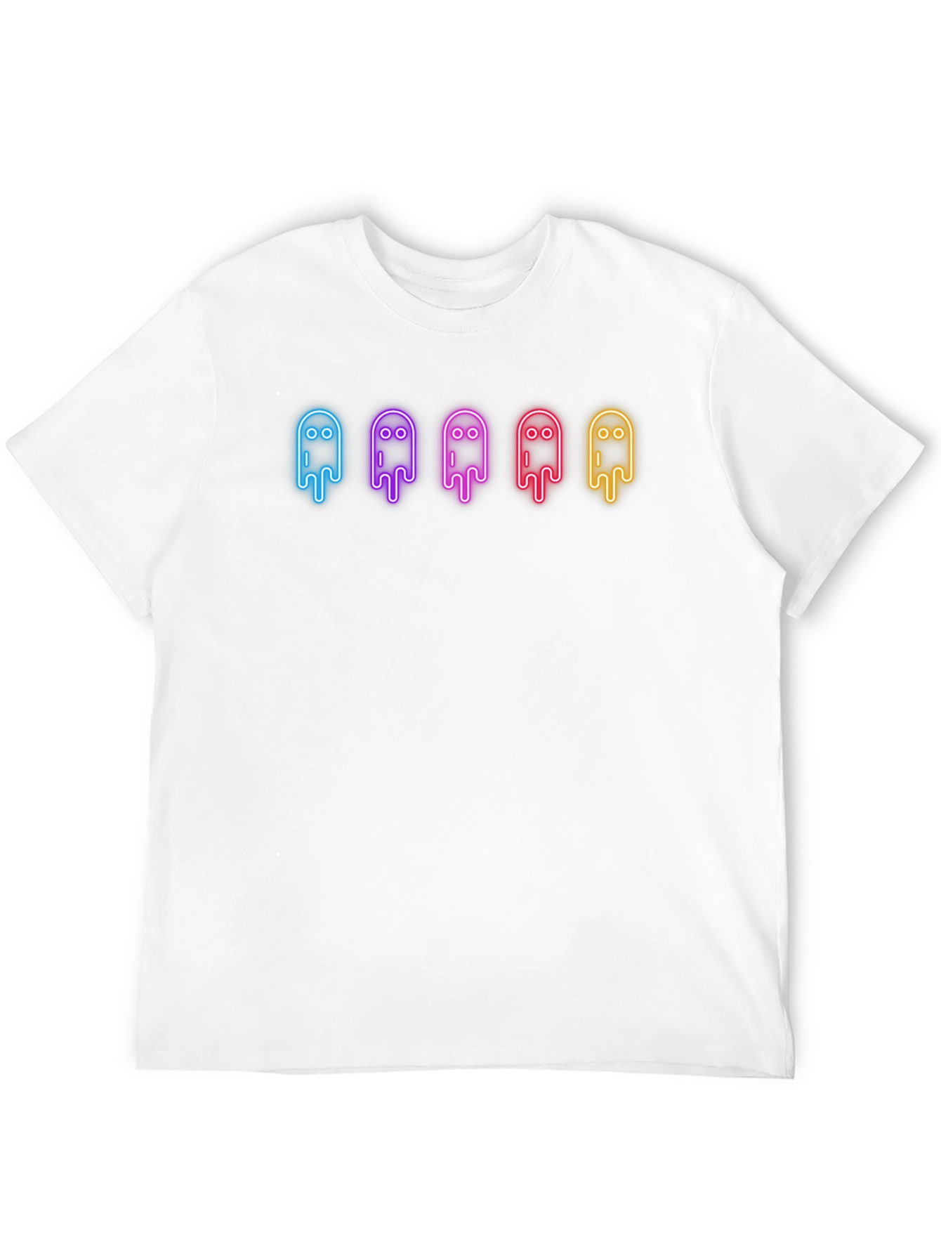 Neon Ghost Graphic Black Tee