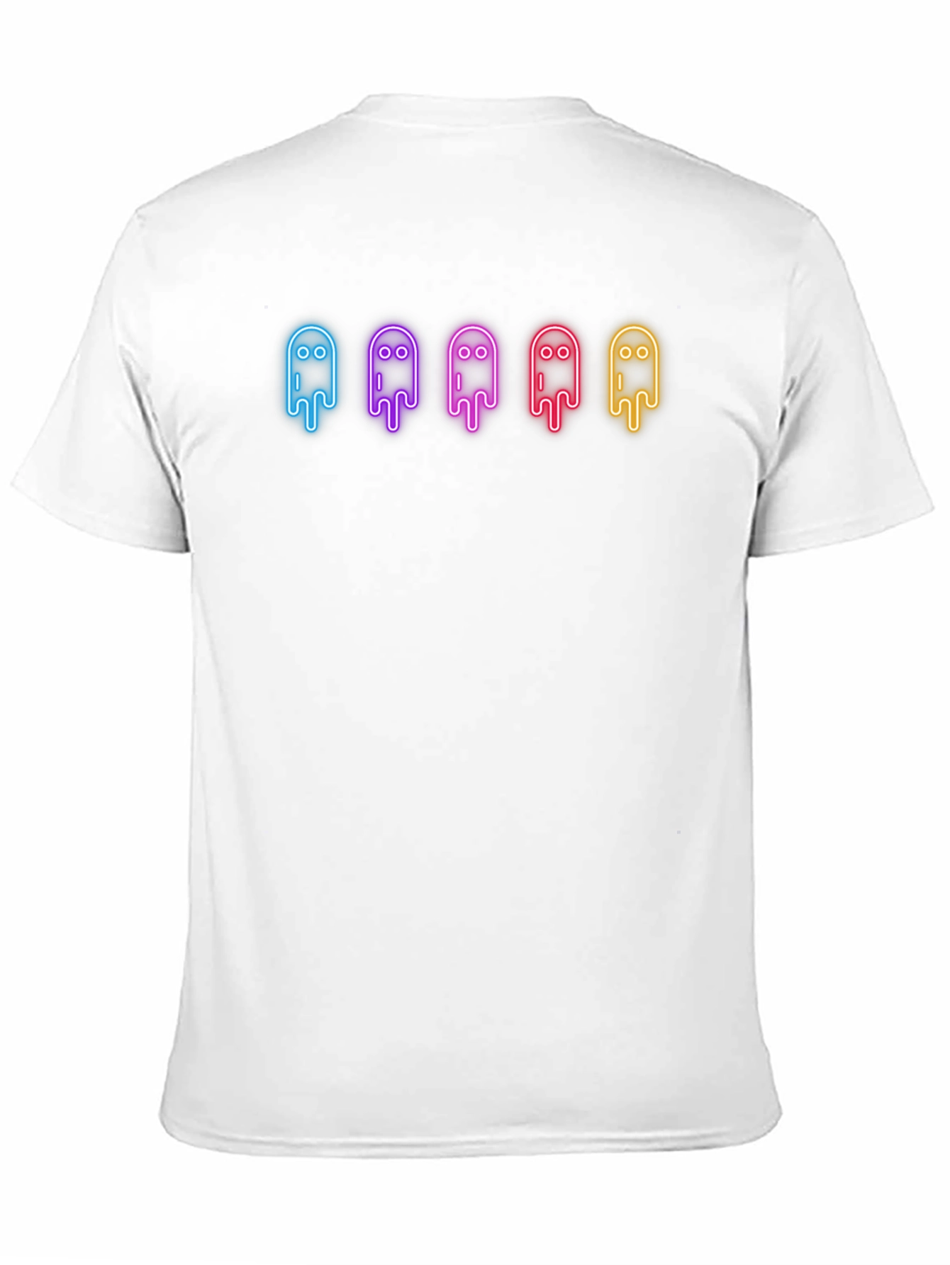 Neon Ghost Graphic Black Tee