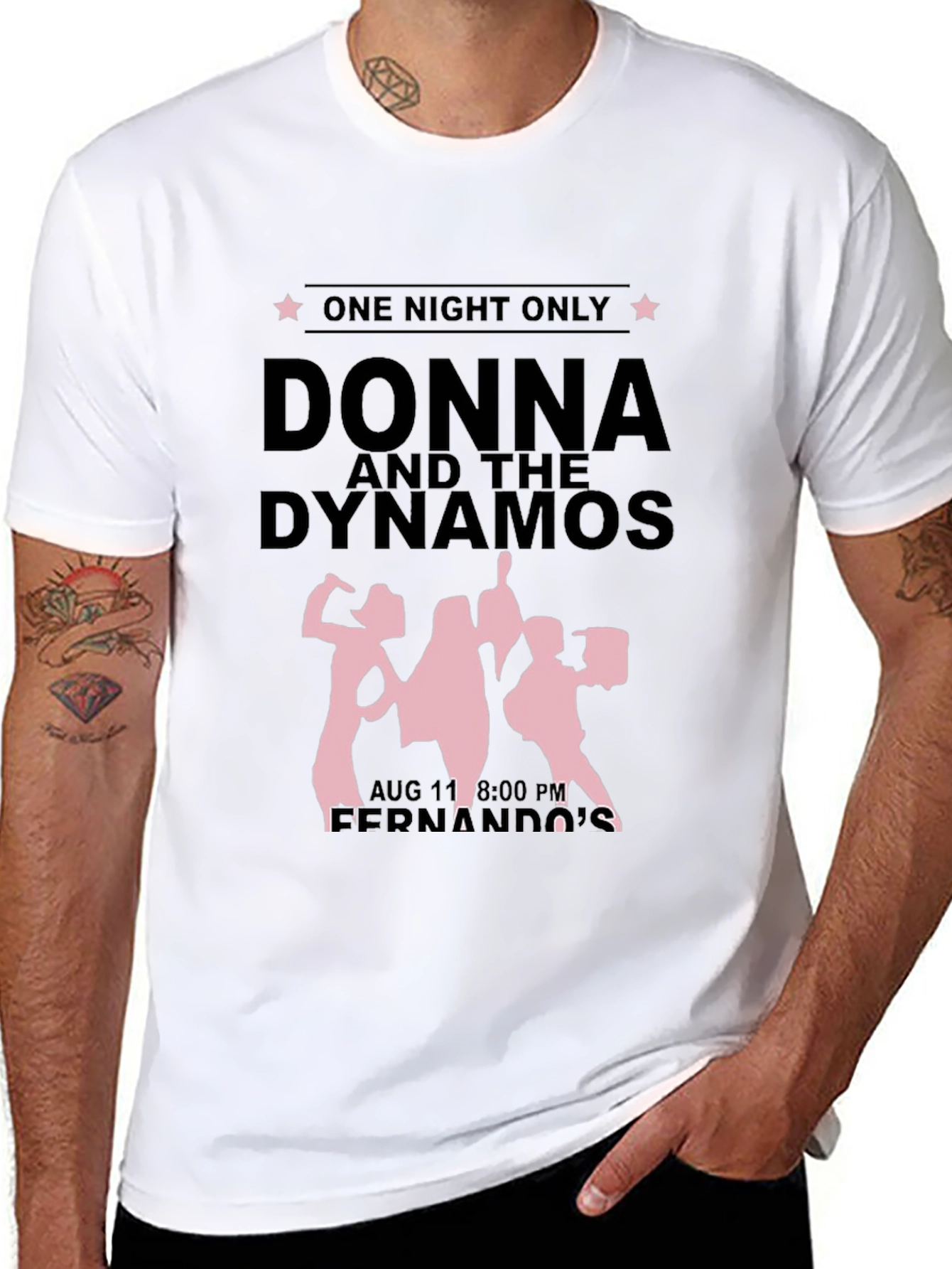 Donna and the Dynamos Concert T-Shirt