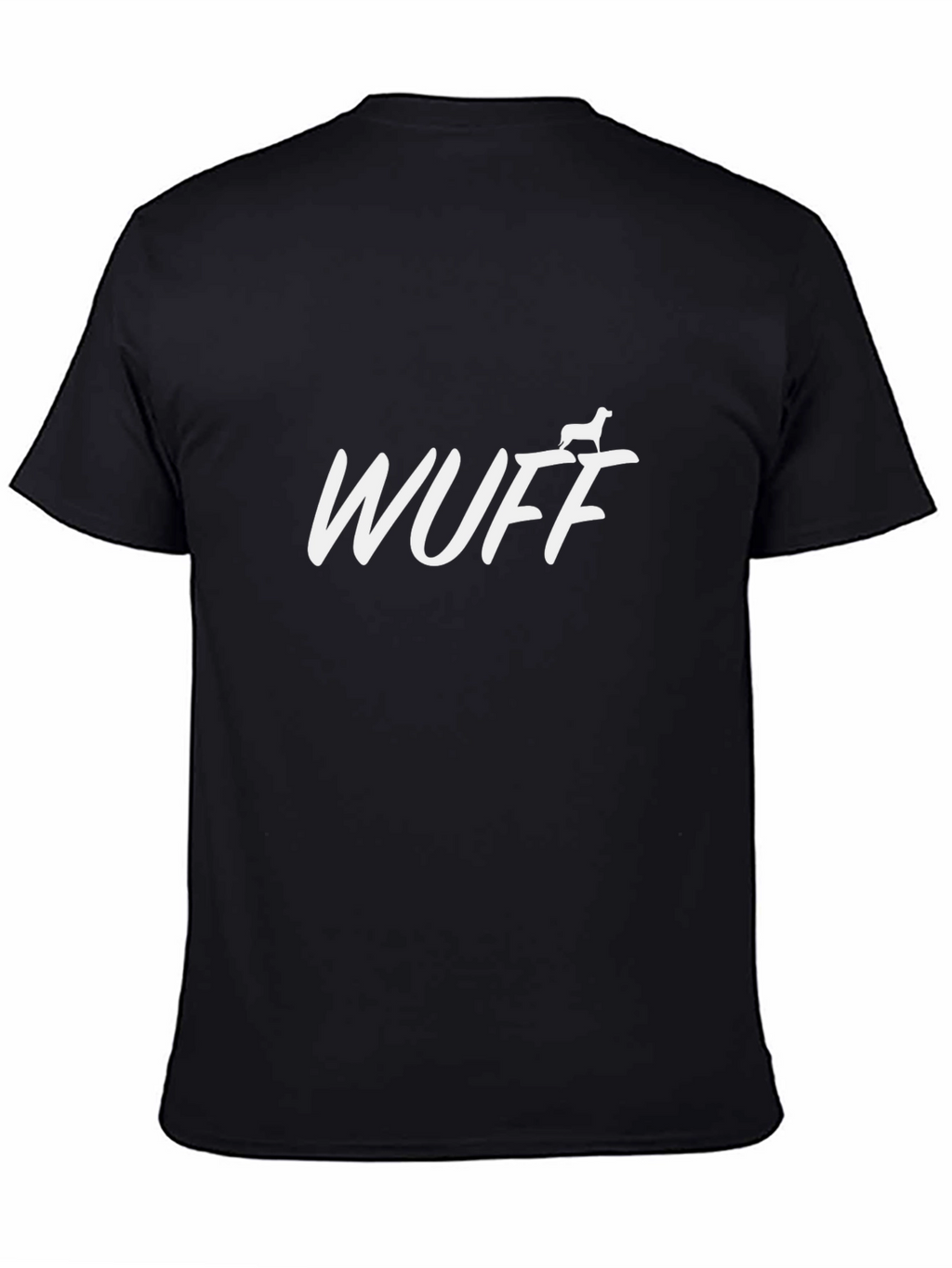 WUFF Dog Lovers T-Shirt - Black