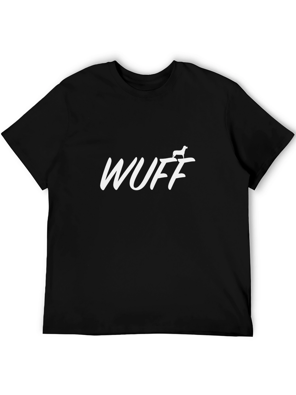 WUFF Dog Lovers T-Shirt - Black