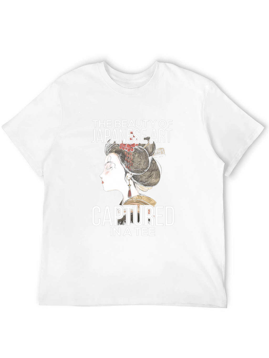 Japanese Art Tee: Beauty Captured in Style
