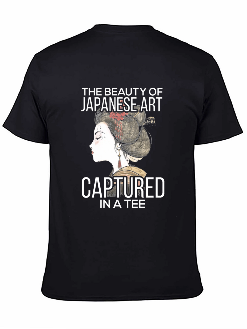Japanese Art Tee: Beauty Captured in Style