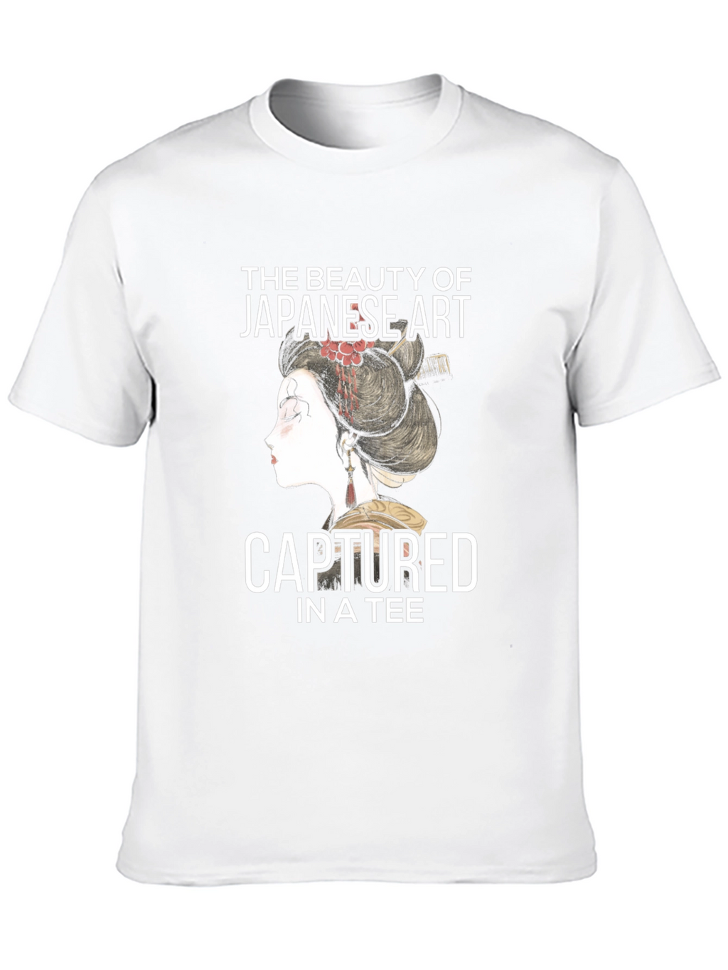 Japanese Art Tee: Beauty Captured in Style
