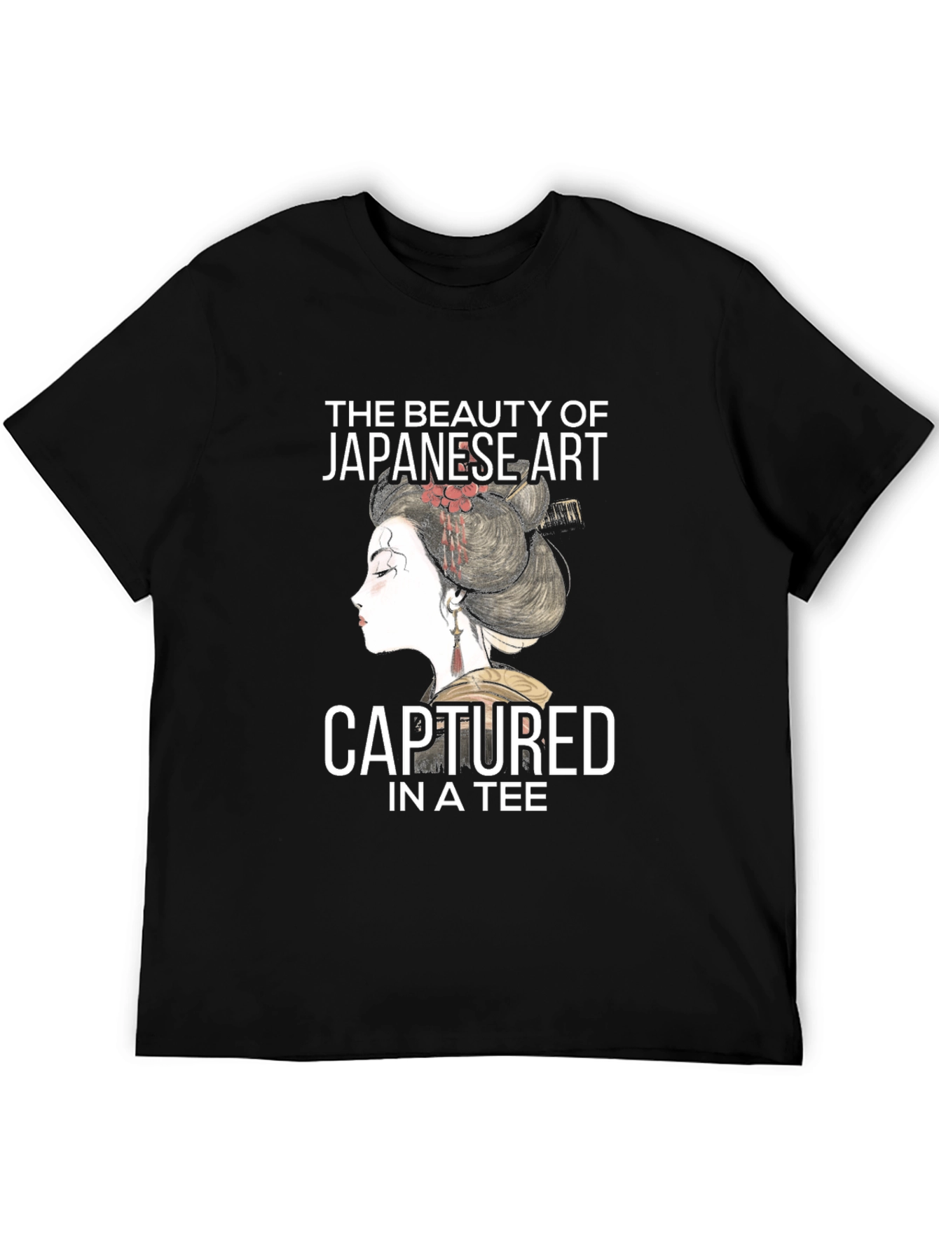 Japanese Art Tee: Beauty Captured in Style
