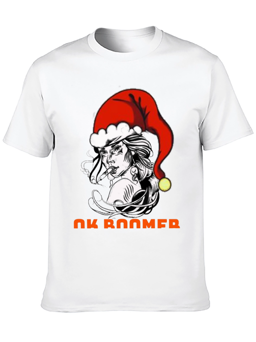 OK Boomer Christmas Graphic T-Shirt