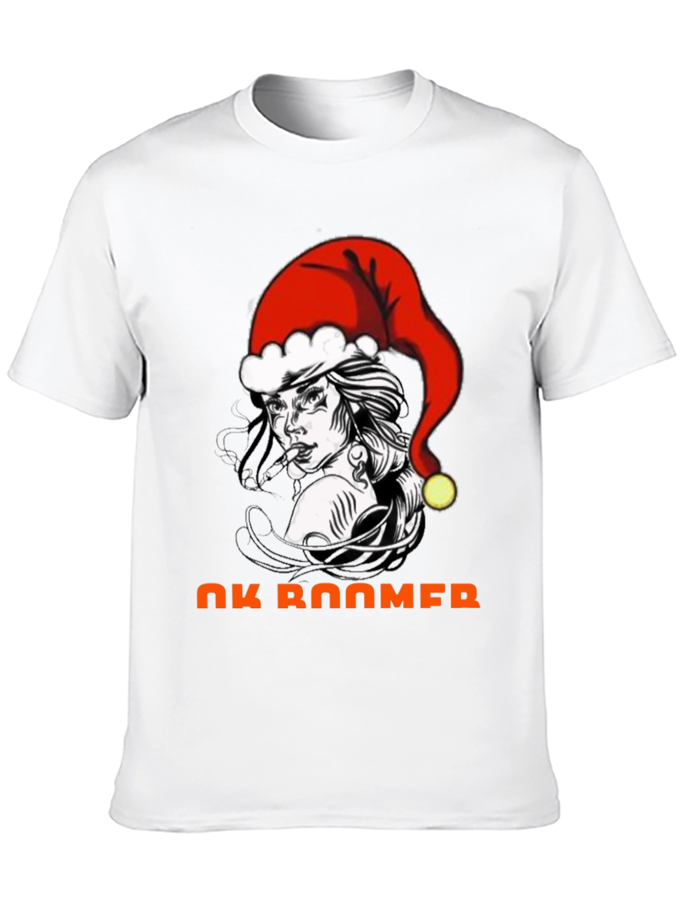 OK Boomer Christmas Graphic T-Shirt