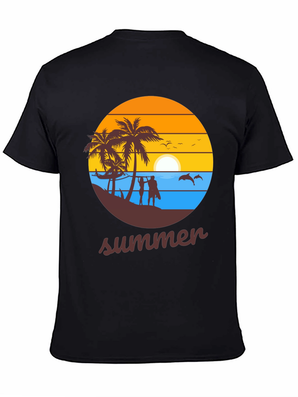 Summer Beach T-Shirt - Relaxed Fit