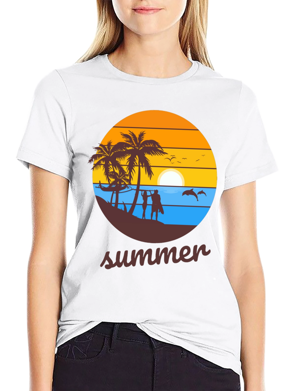 Summer Beach T-Shirt - Relaxed Fit