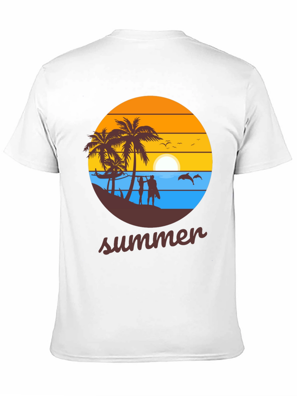 Summer Beach T-Shirt - Relaxed Fit