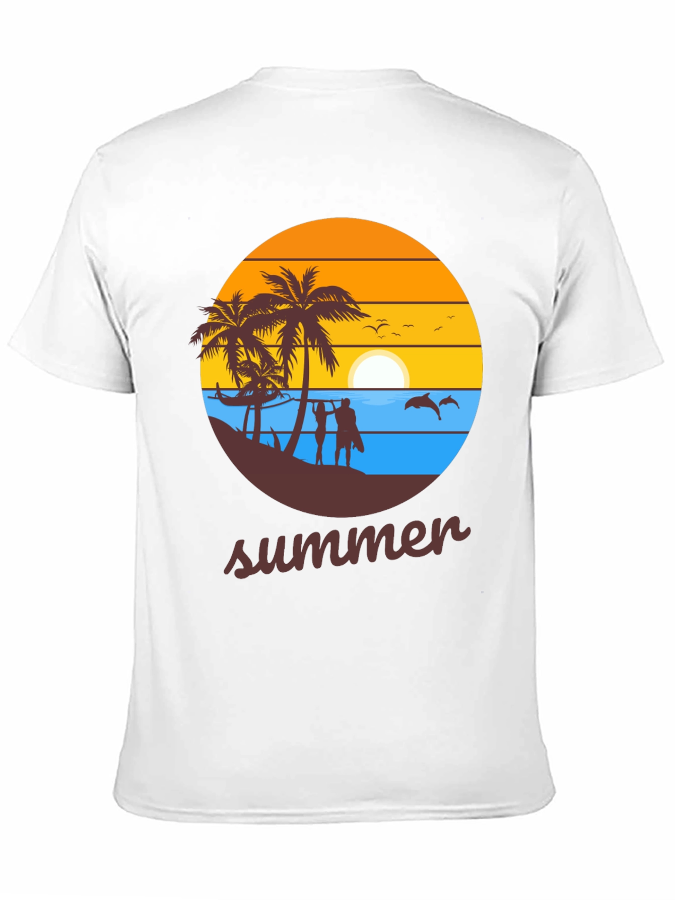 Summer Beach T-Shirt - Relaxed Fit