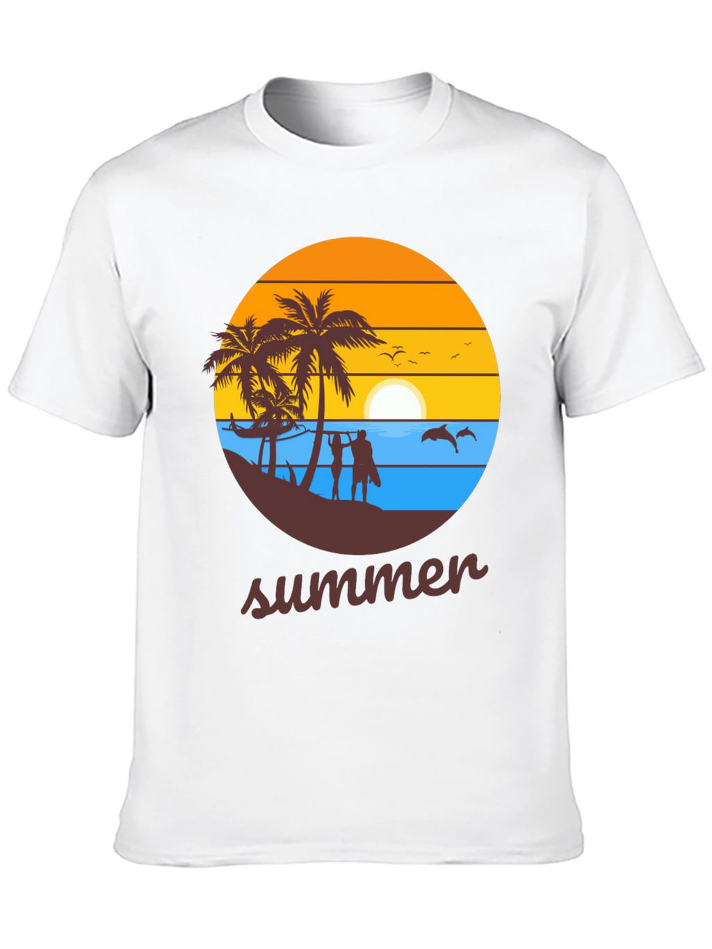 Summer Beach T-Shirt - Relaxed Fit