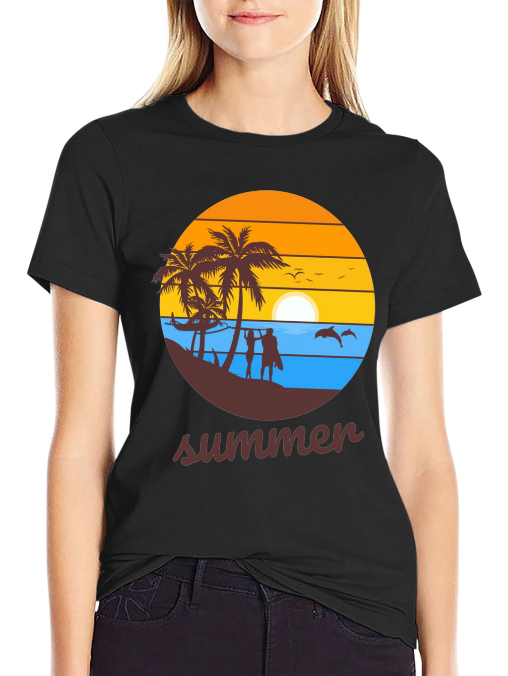 Summer Beach T-Shirt - Relaxed Fit