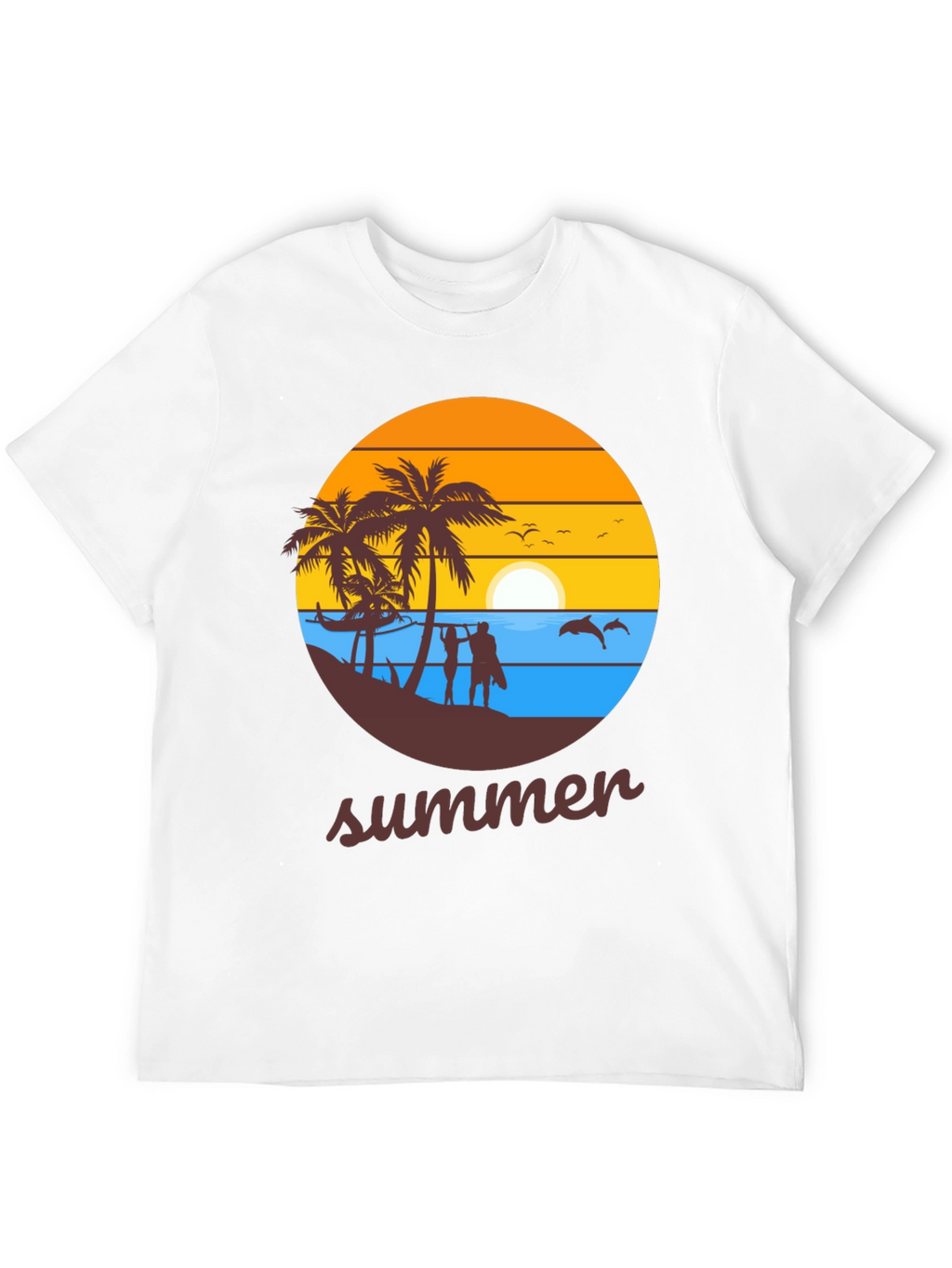 Summer Beach T-Shirt - Relaxed Fit